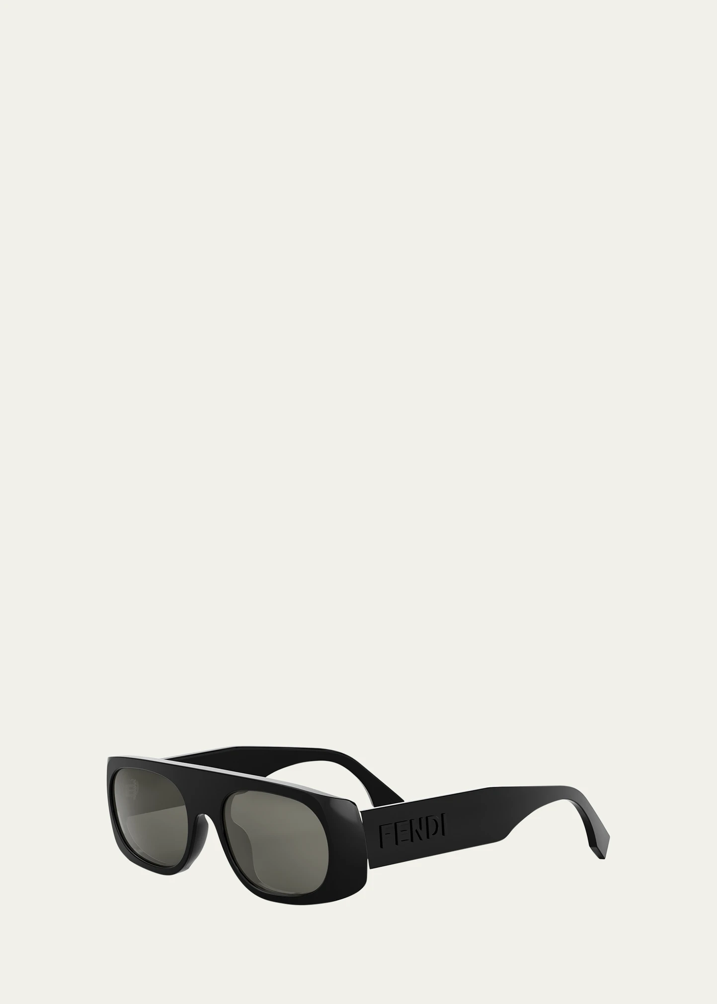 Men's Signature Acetate and Nylon Rectangle Sunglasses 5 Men's Signature Acetate and Nylon Rectangle Sunglasses