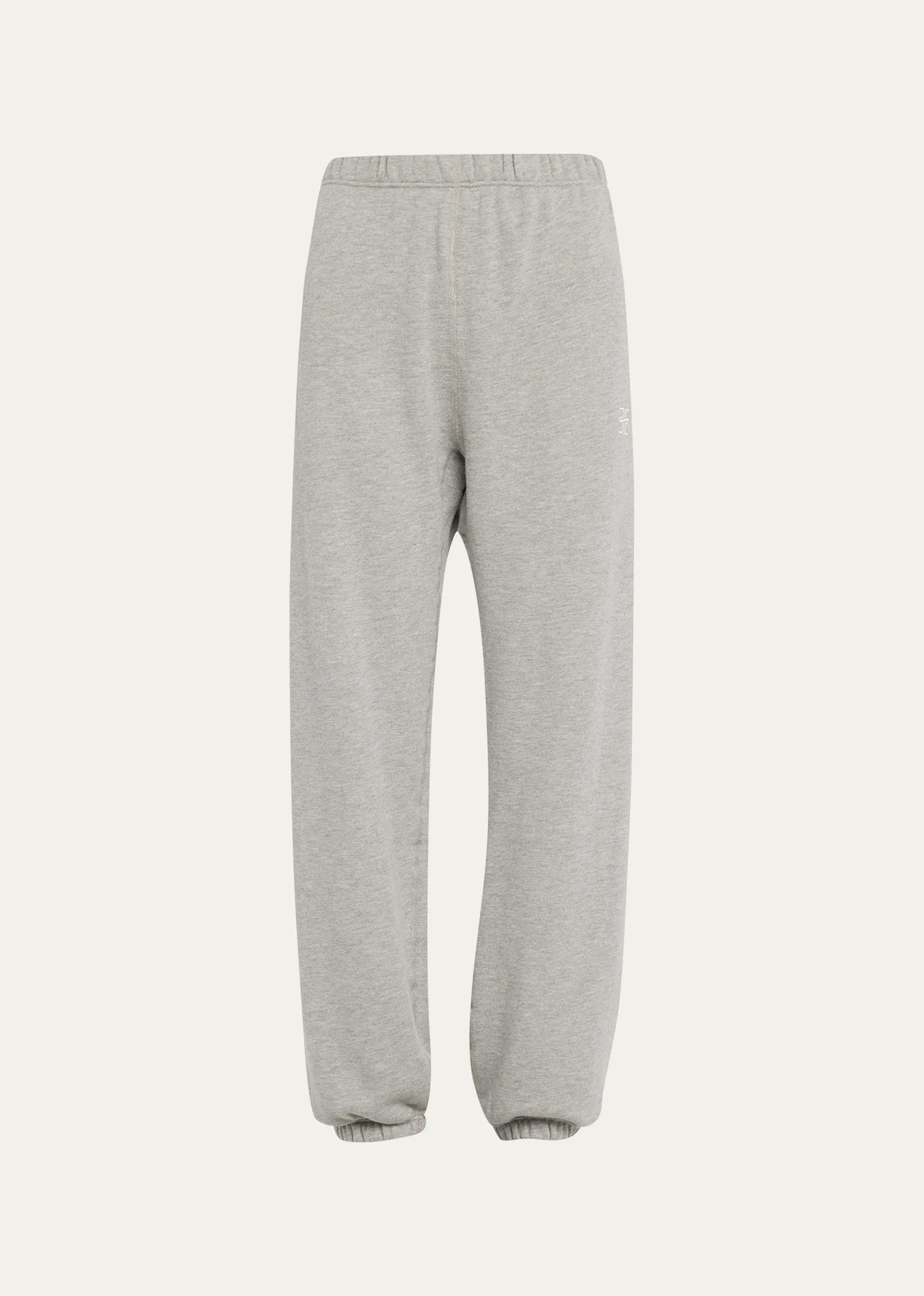 Classic French Terry Cinched-Cuff Sweatpants