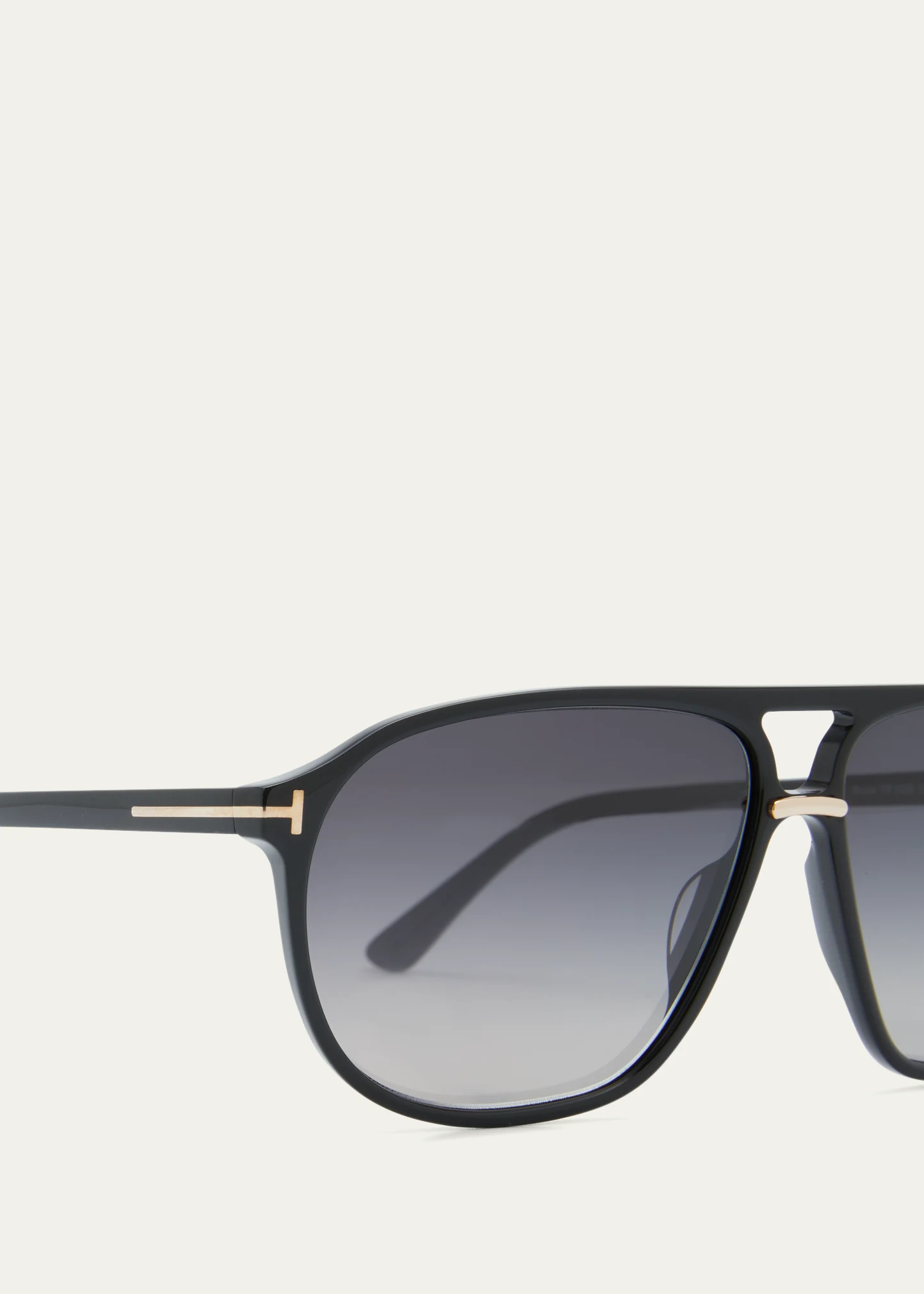 Men's Bruce Acetate Square Sunglasses