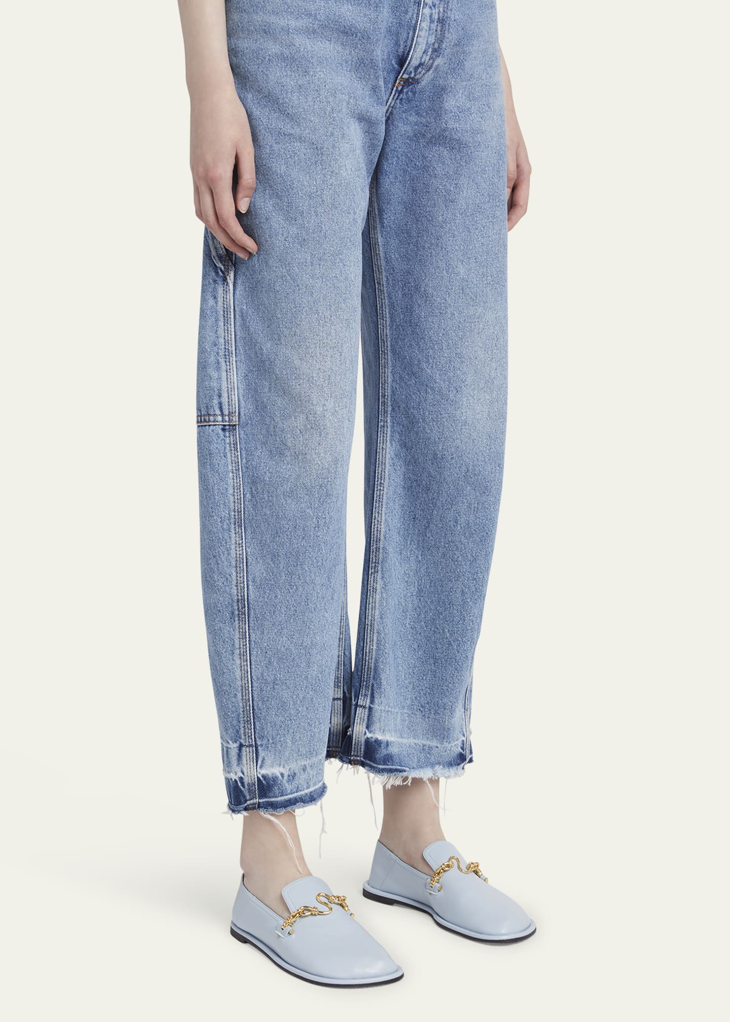 Ryder Vegan Leather Chain Loafers