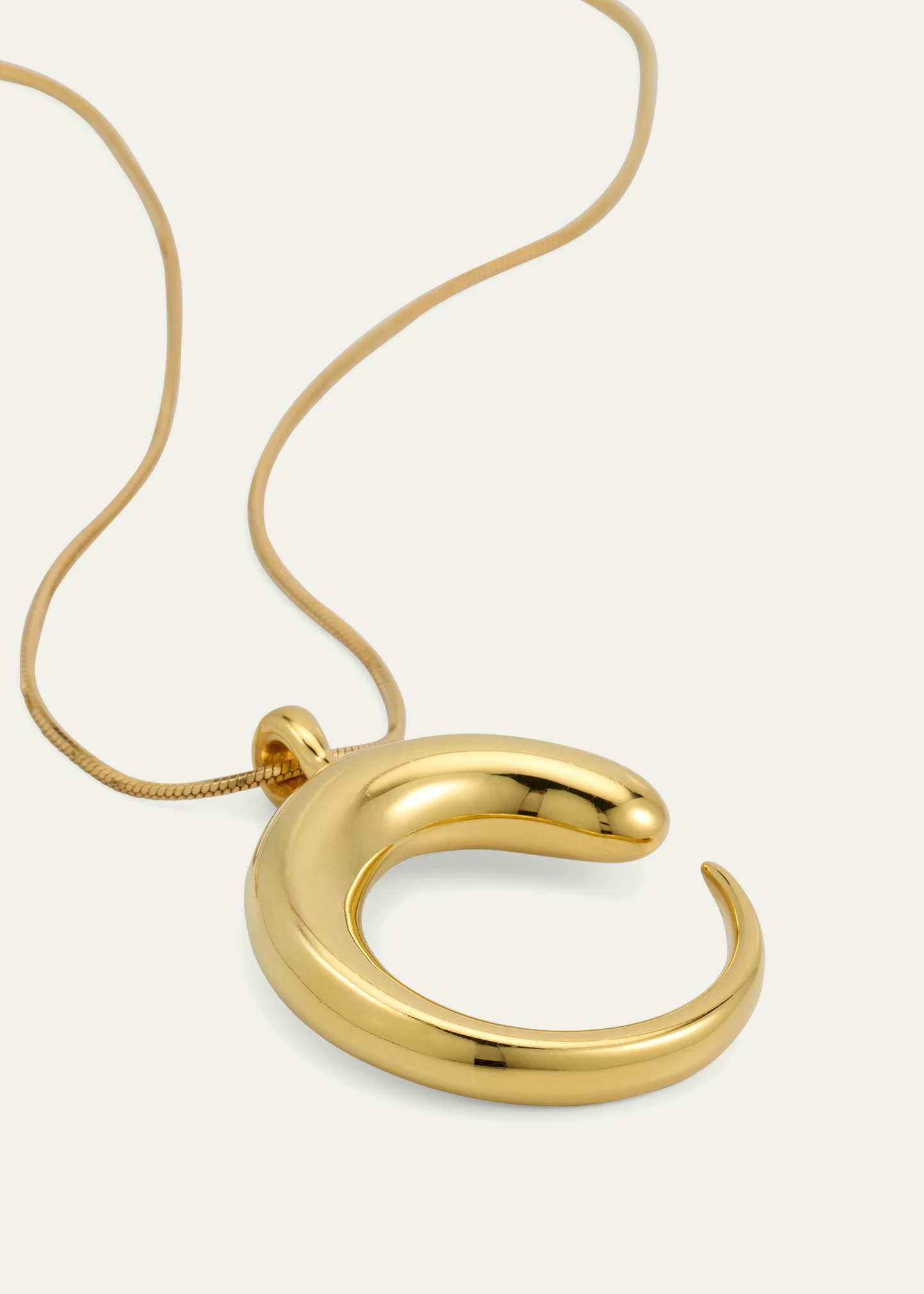 Khartoum II Pendant in Nude Polished 18K Gold Vermeil 11 Khartoum II Pendant in Nude Polished 18K Gold Vermeil