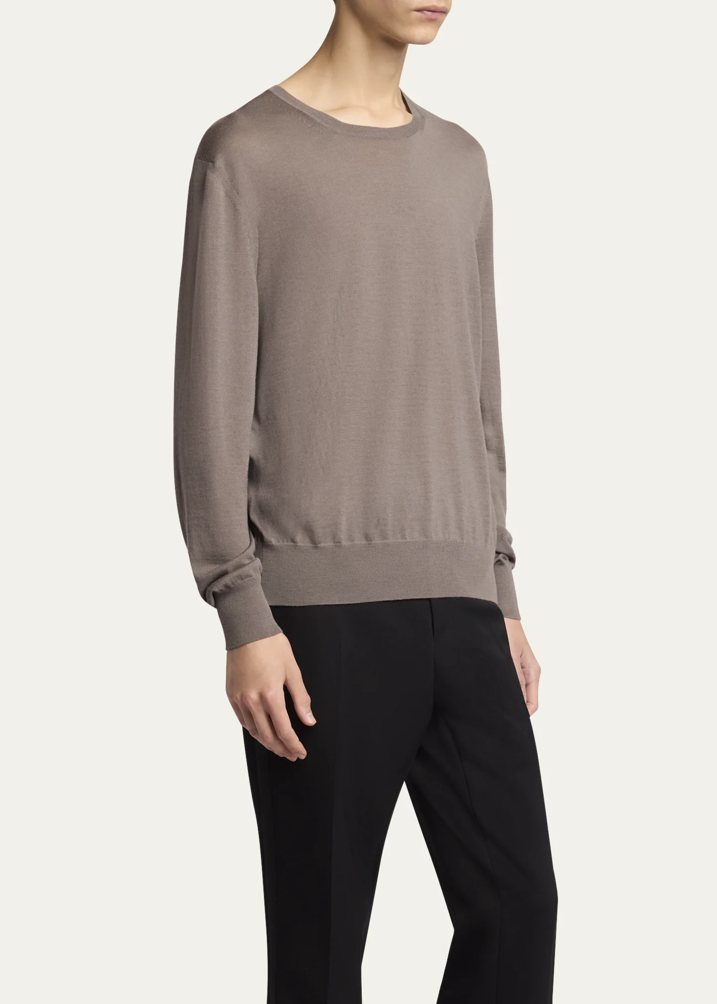 Men's Fine-Gauge Crew Sweater 14 Men's Fine-Gauge Crew Sweater