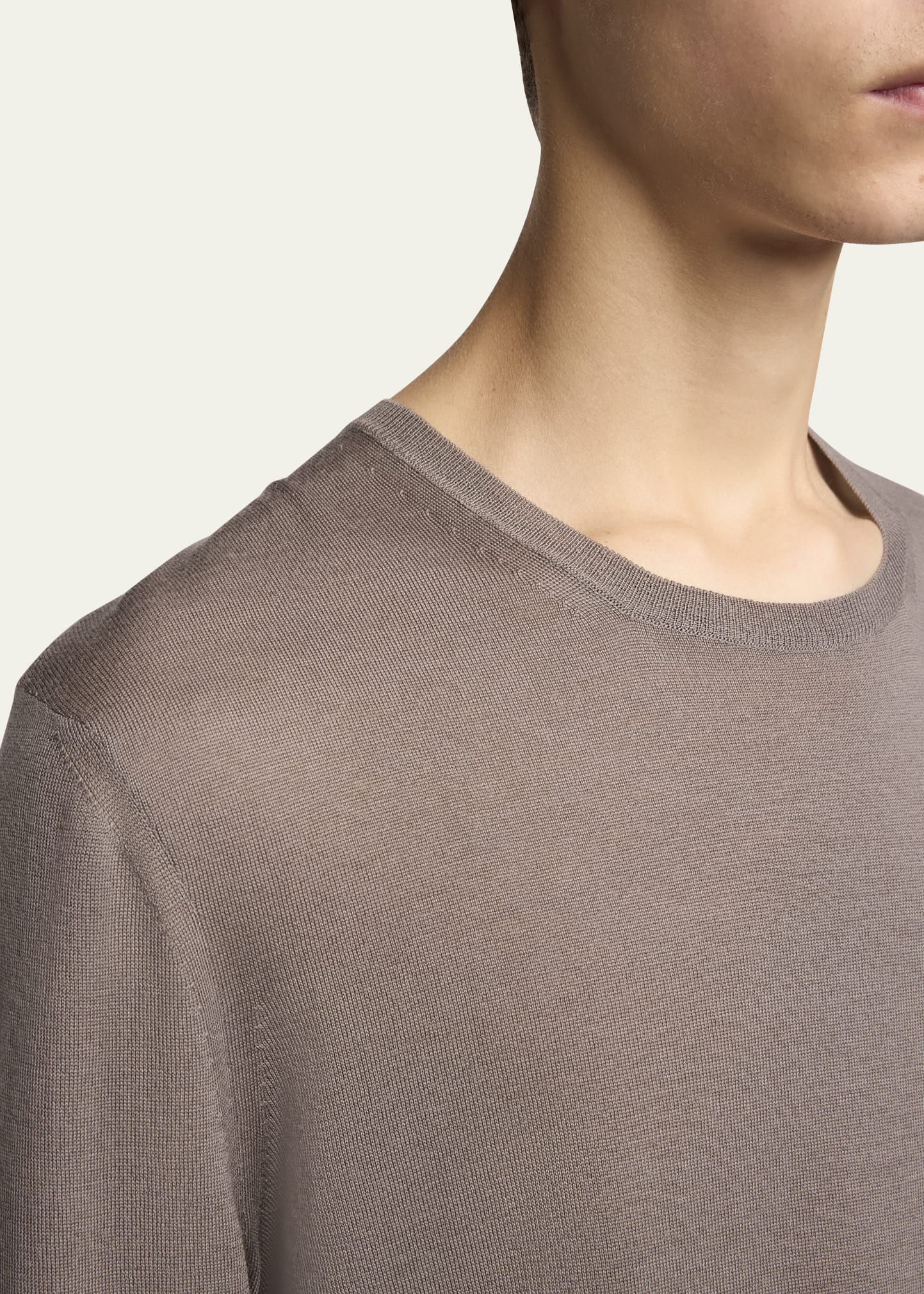 Men's Fine-Gauge Crew Sweater 15 Men's Fine-Gauge Crew Sweater