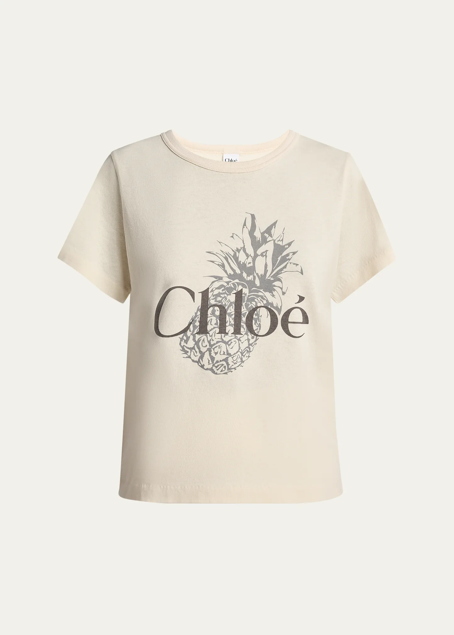 Pineapple Logo Cotton Jersey Tee