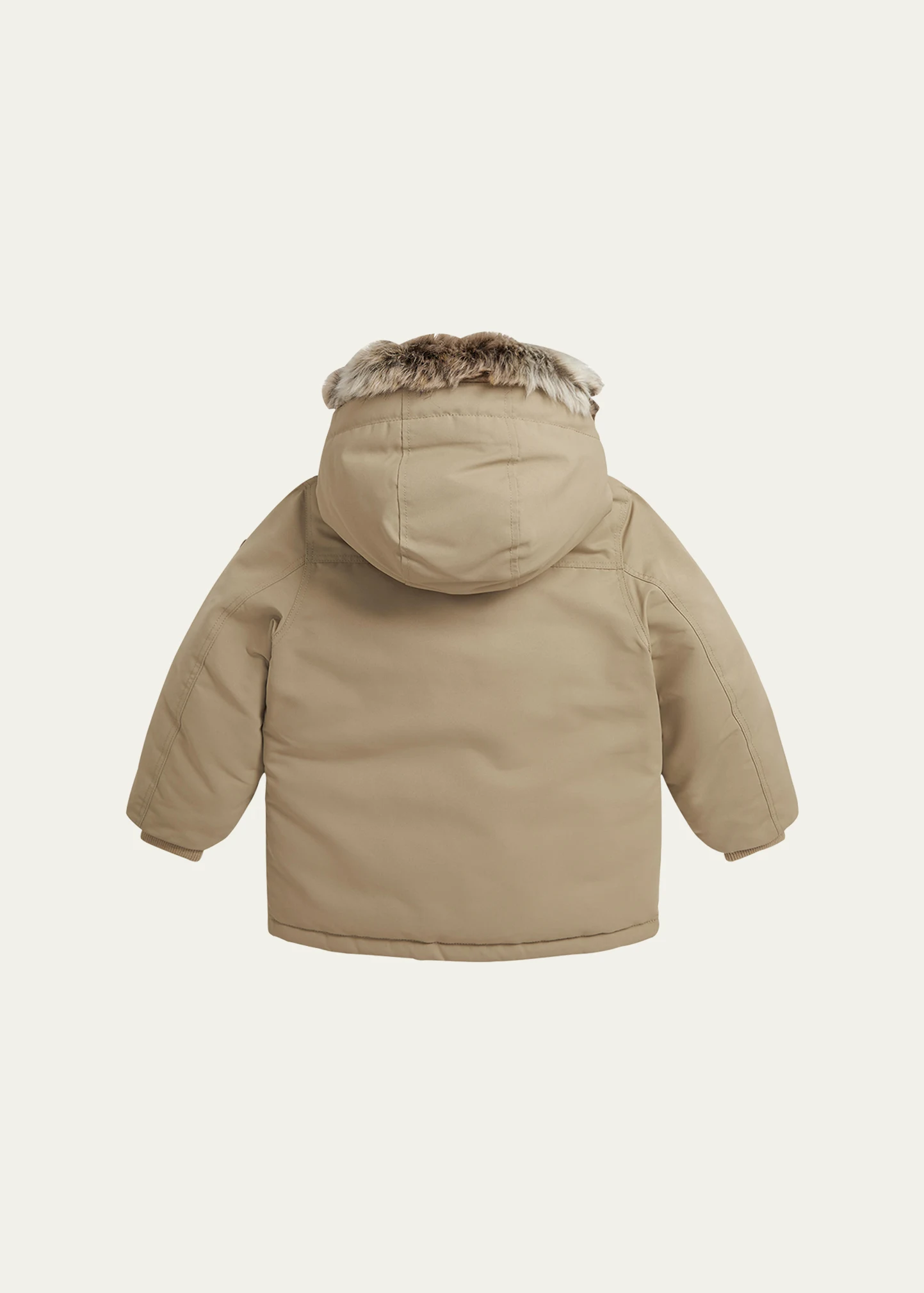 Boy's Anex Faux Fur-Trimmed Down Parka Coat, Size 2-7