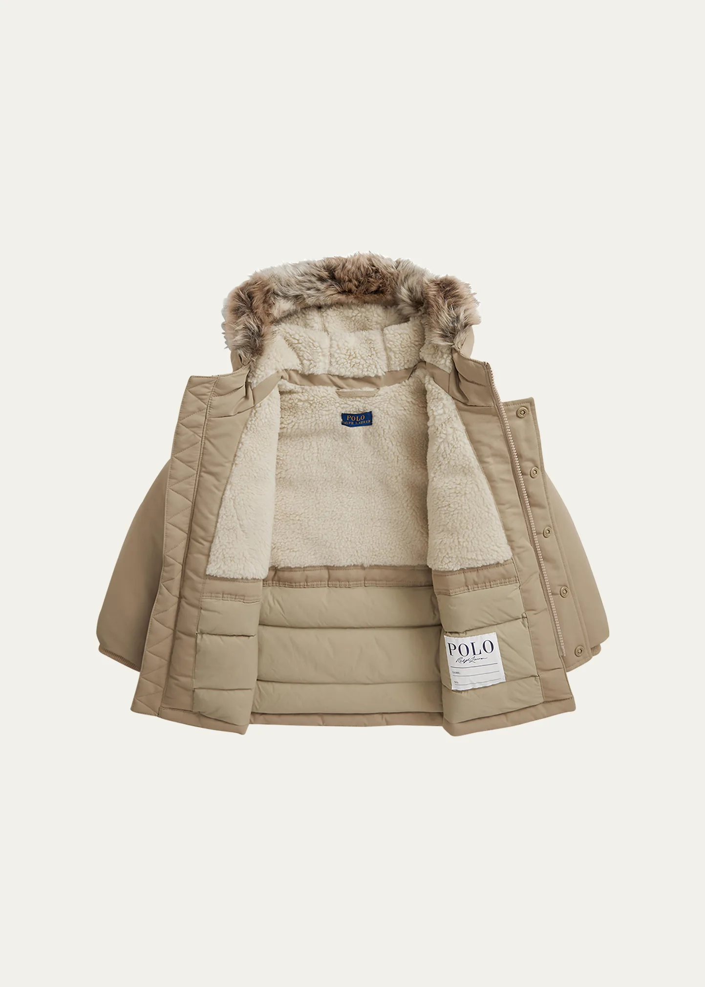 Boy's Anex Faux Fur-Trimmed Down Parka Coat, Size 2-7