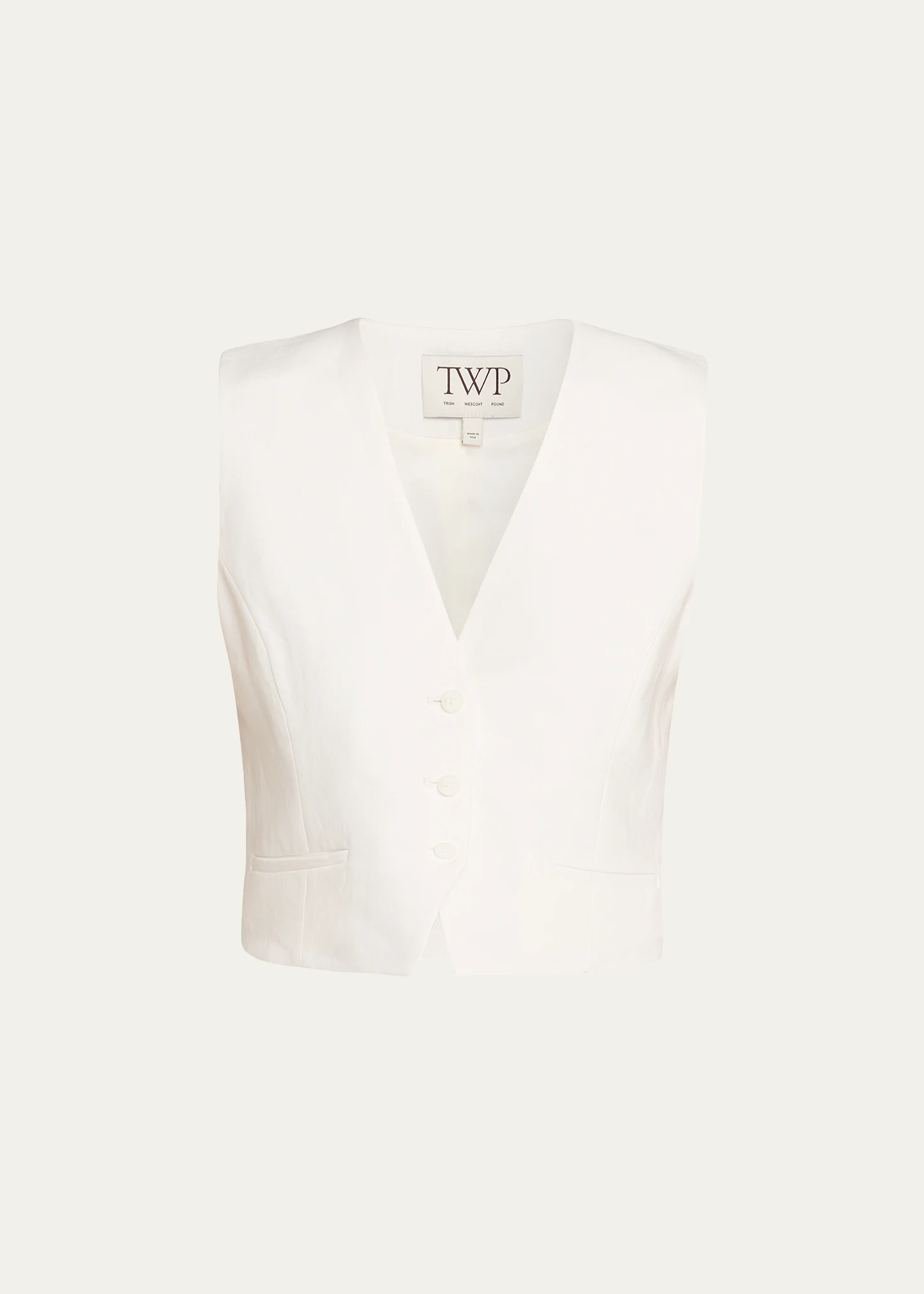 Mila Linen Vest