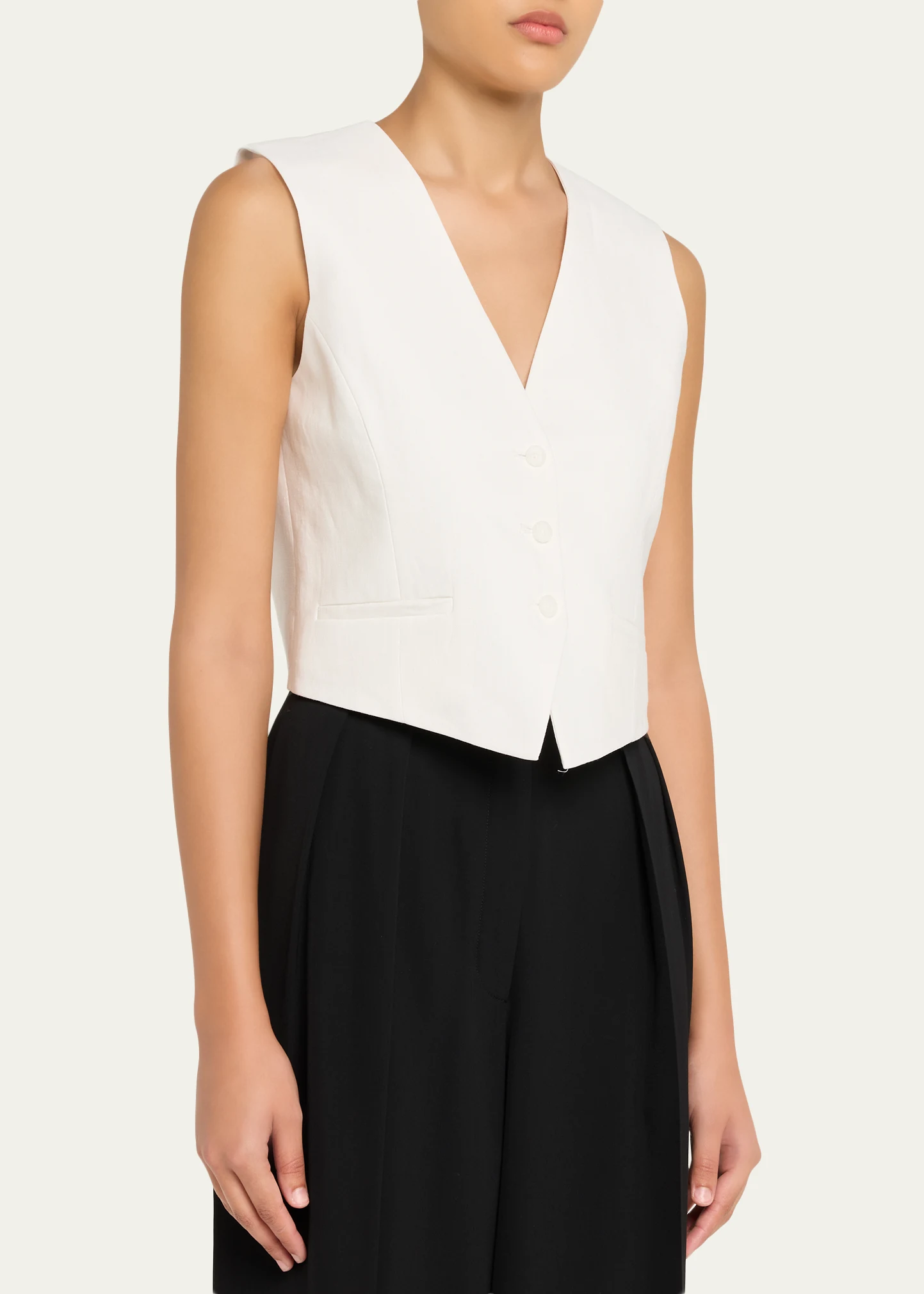 Mila Linen Vest