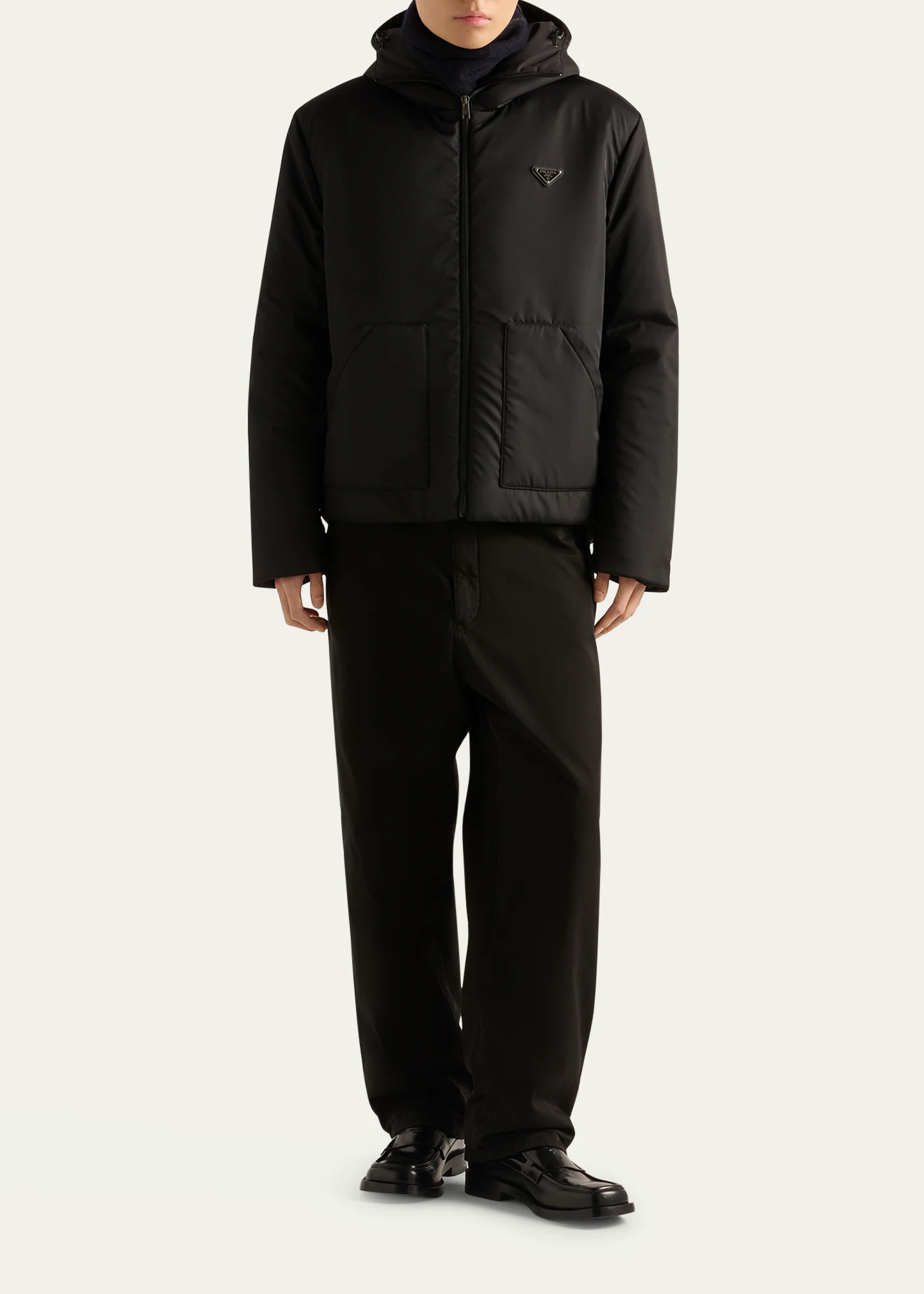 Men's Hooded Re-Nylon Jacket