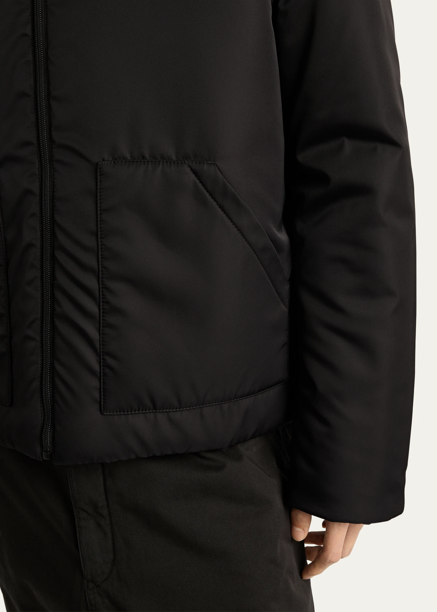 Men's Hooded Re-Nylon Jacket