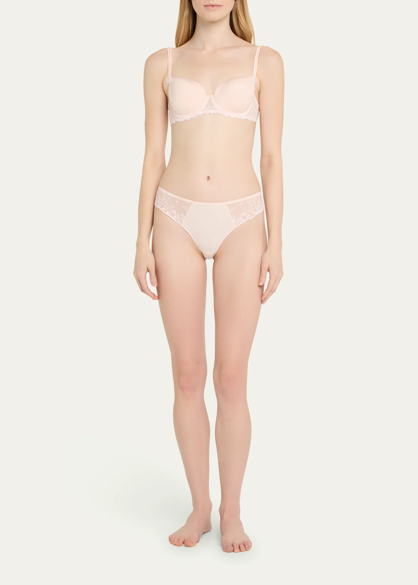 Delice Lace Mesh Thong