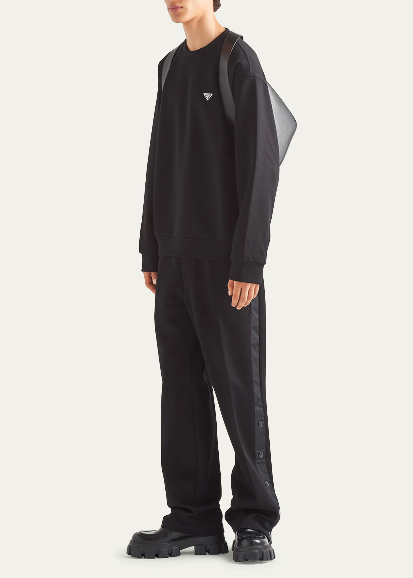 Men's Tech Felpa Logo Sweatshirt 2 Men's Tech Felpa Logo Sweatshirt