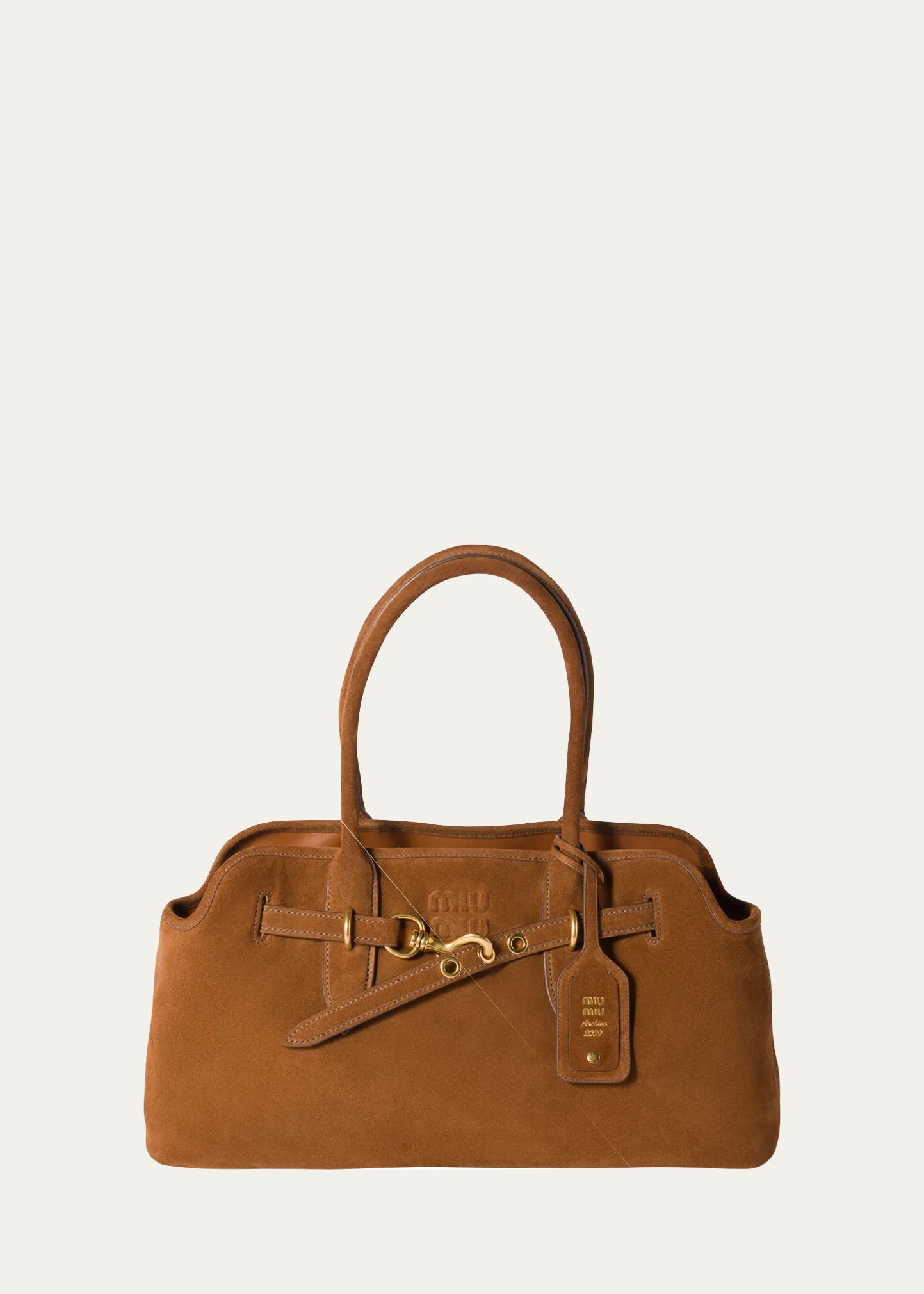 Aventure Suede Shoulder Bag