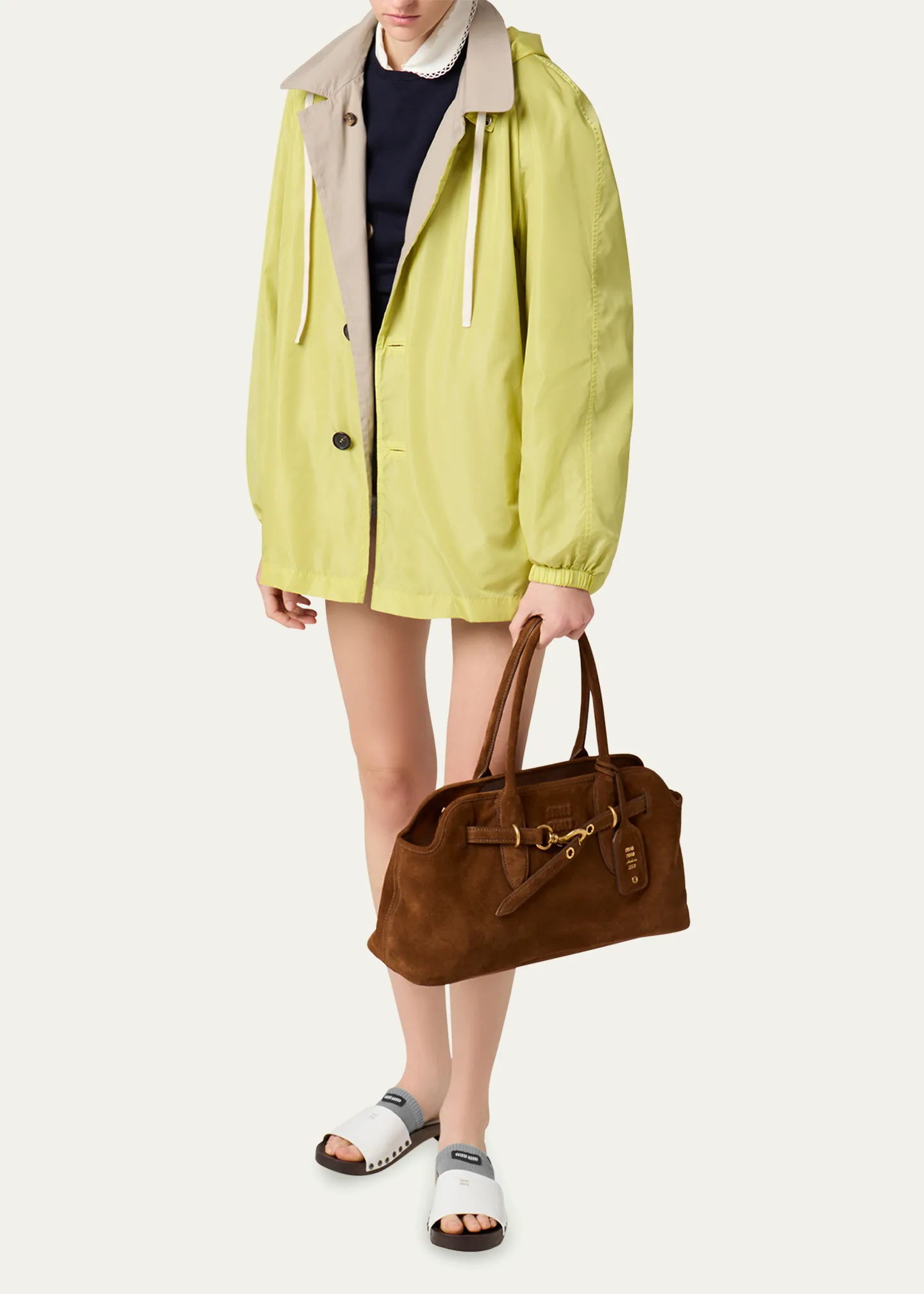 Aventure Suede Shoulder Bag