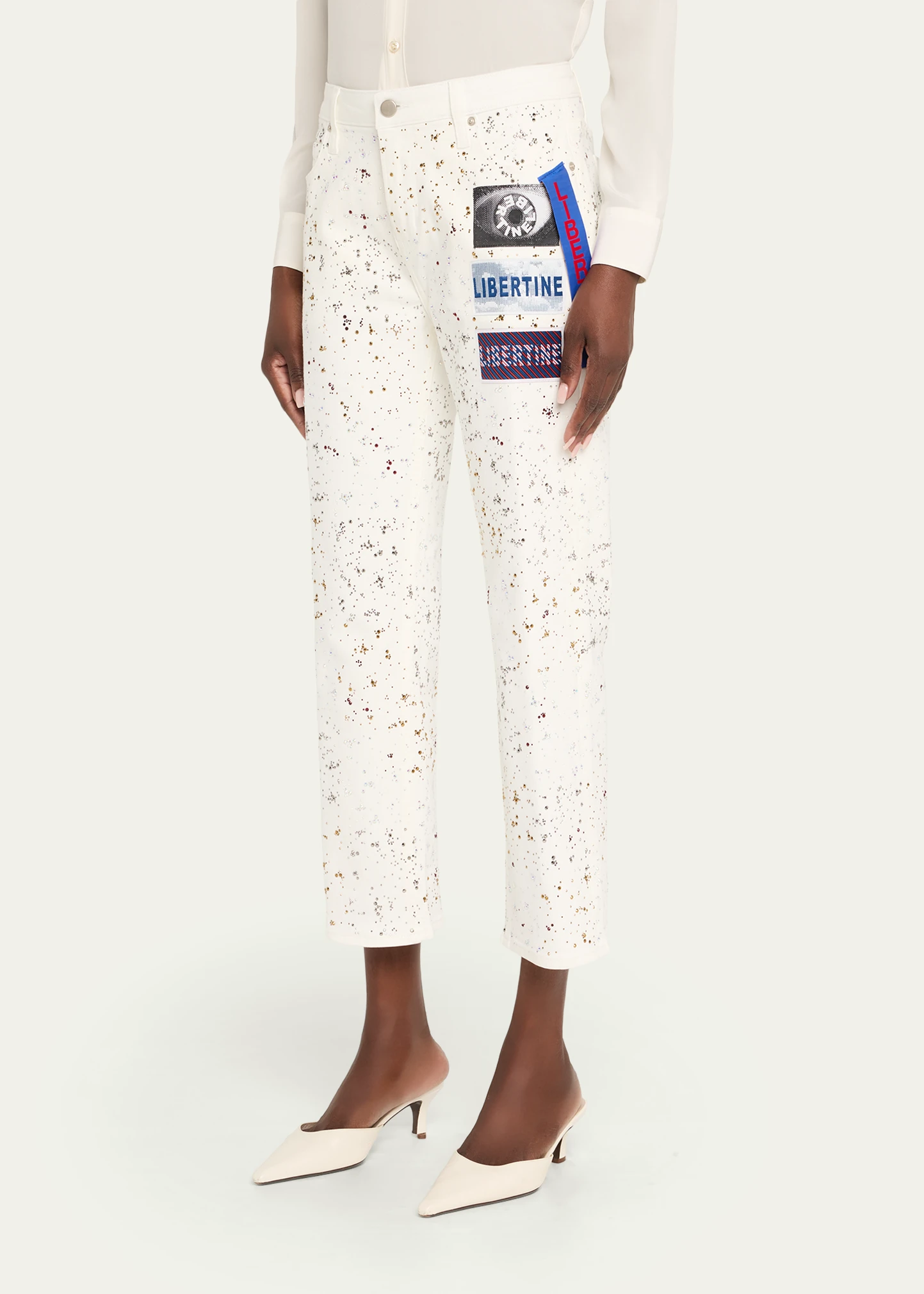 Meteor Shower Straight-Leg Ankle Boyfriend Jeans 4 Meteor Shower Straight-Leg Ankle Boyfriend Jeans
