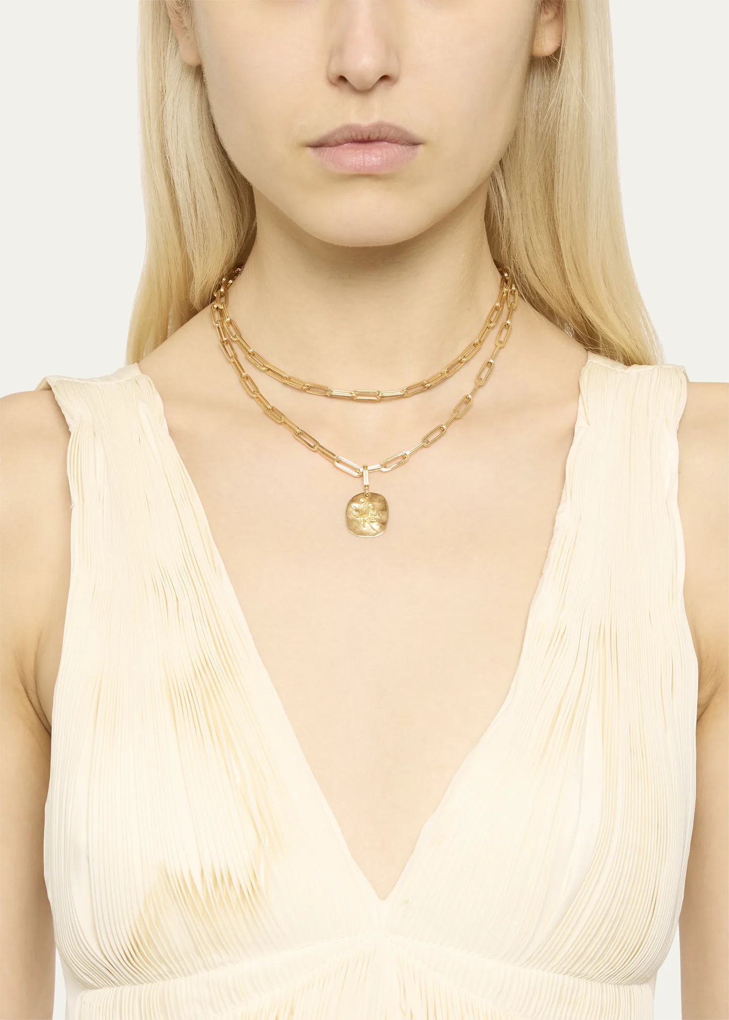 18K Yellow Gold Wild Rose Charm