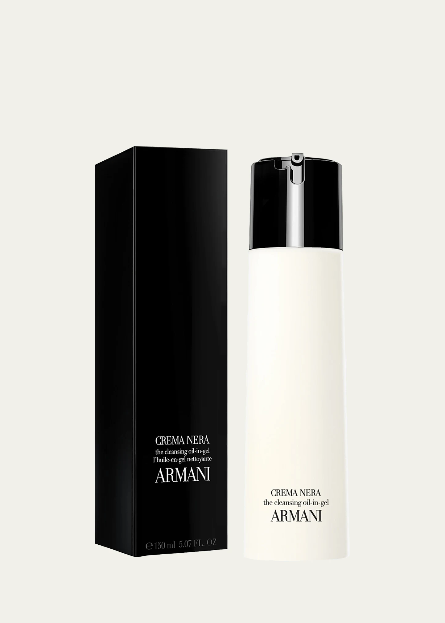 Crema Nera Cleanser Oil In Gel, 5 oz.