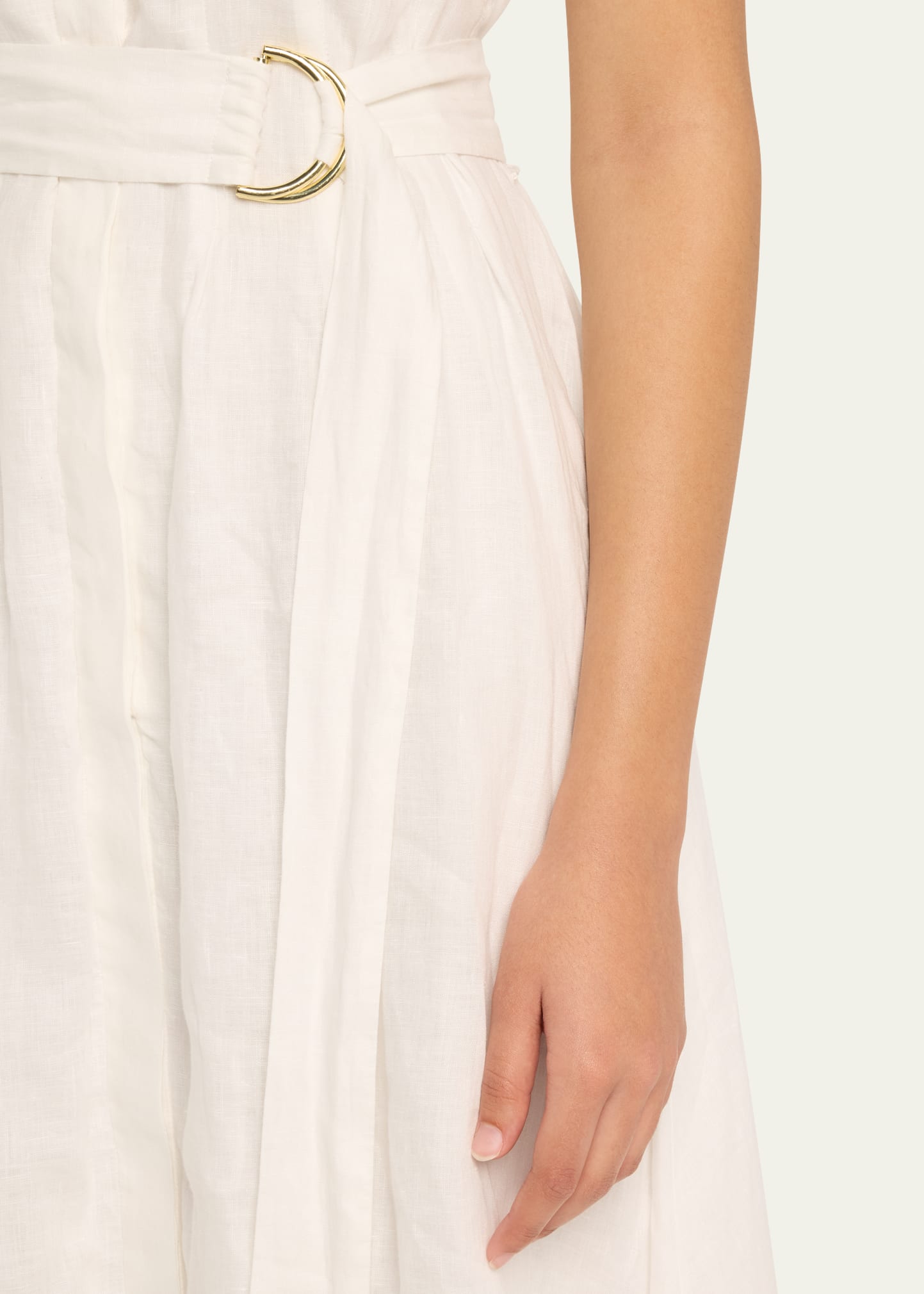Loreta Belted Linen Shirtdress 5 Loreta Belted Linen Shirtdress
