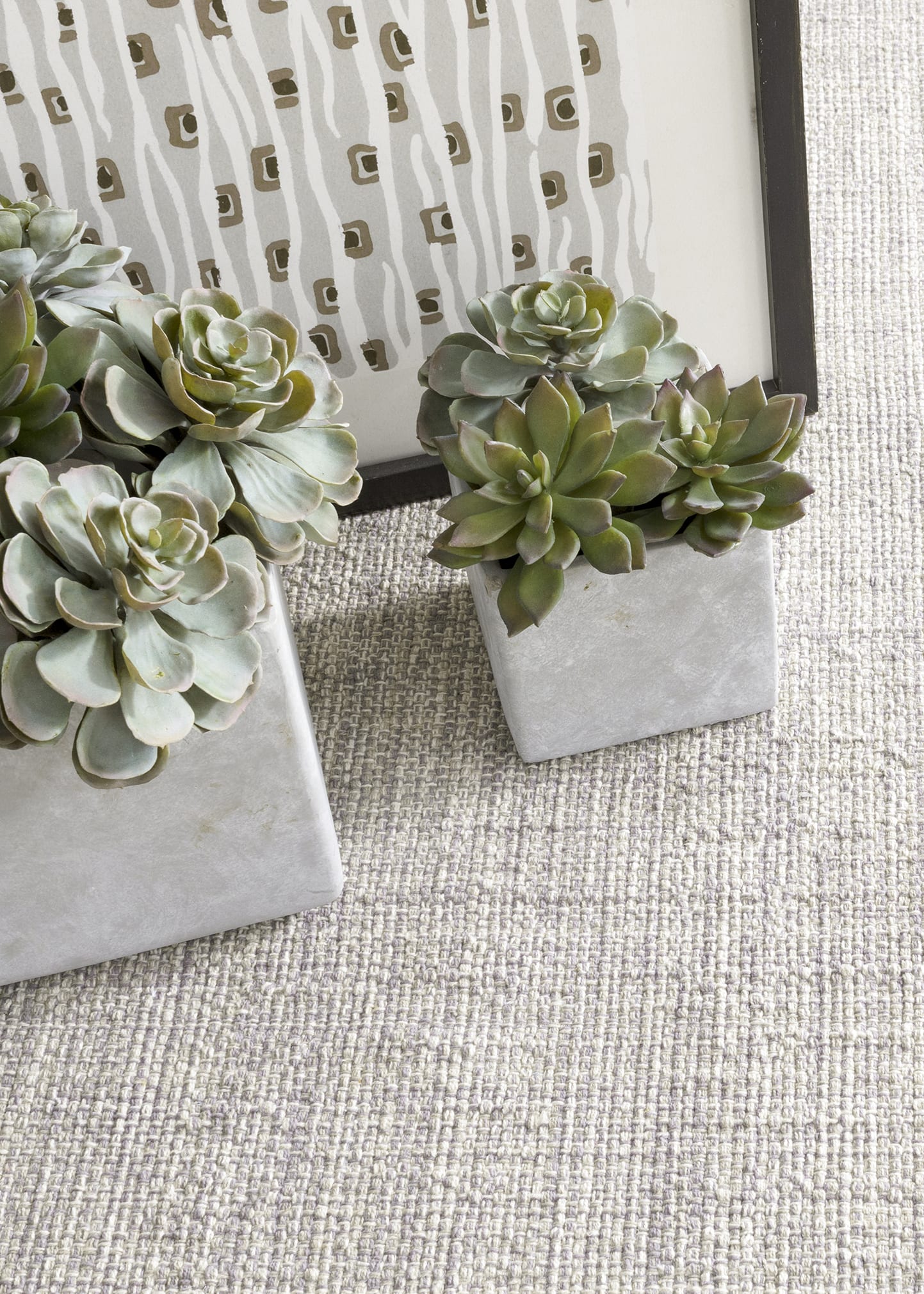 Marled Grey Handwoven Rug, 8' x 10'