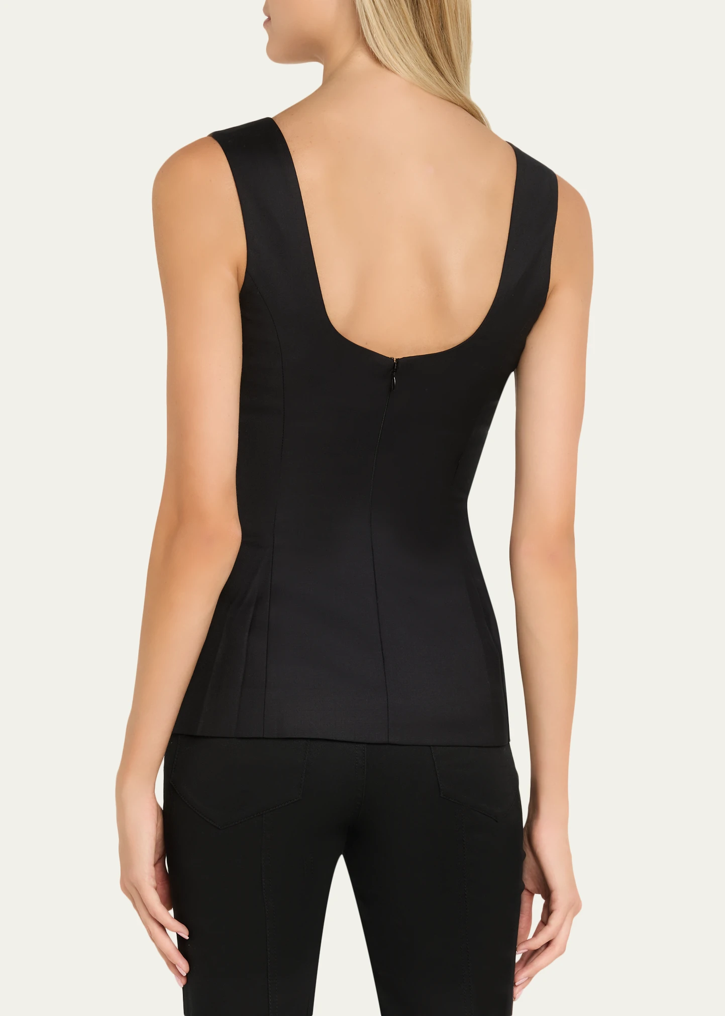 Felicity Sleeveless Wool Top