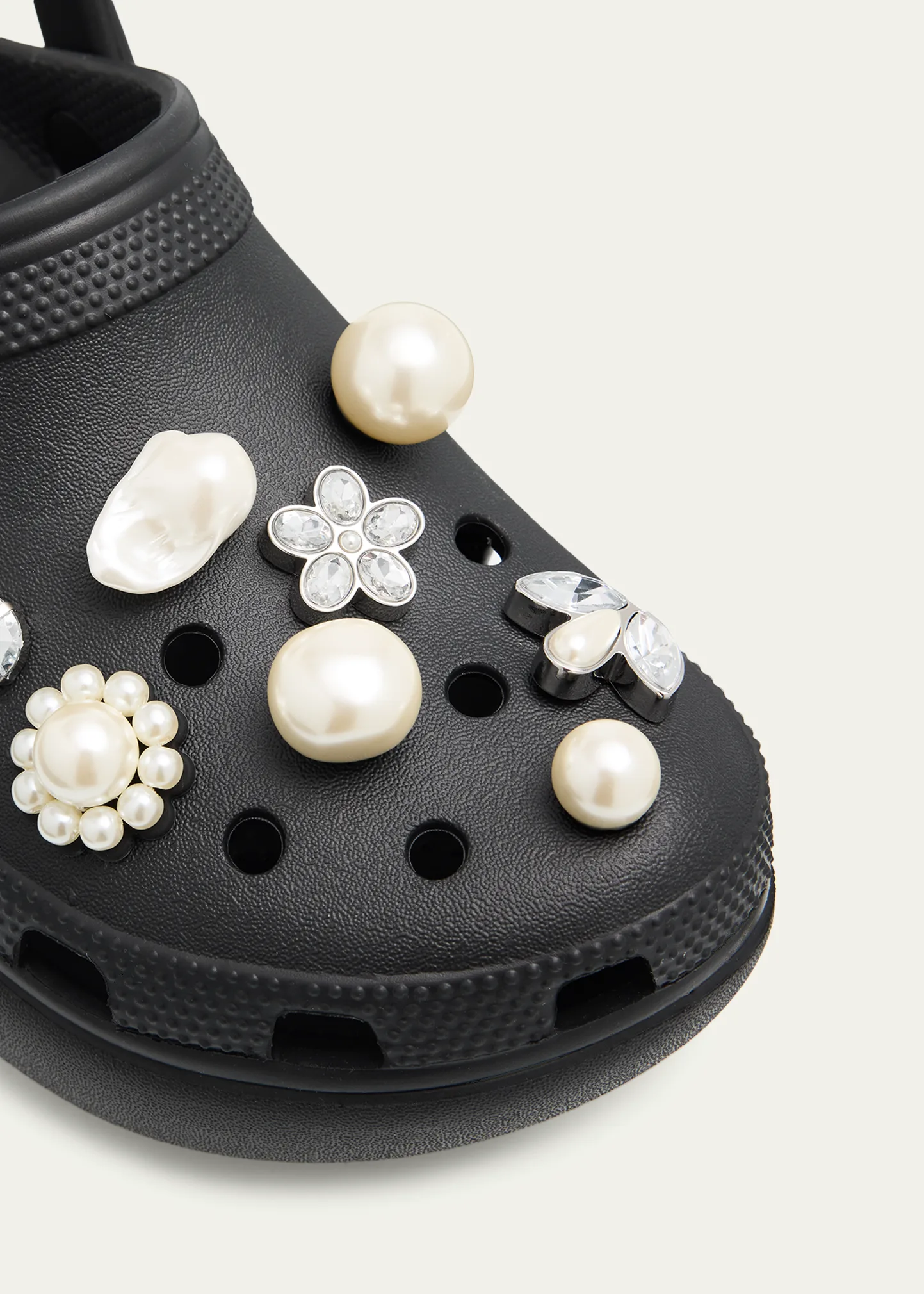 Embellished Classic Platform Clogs