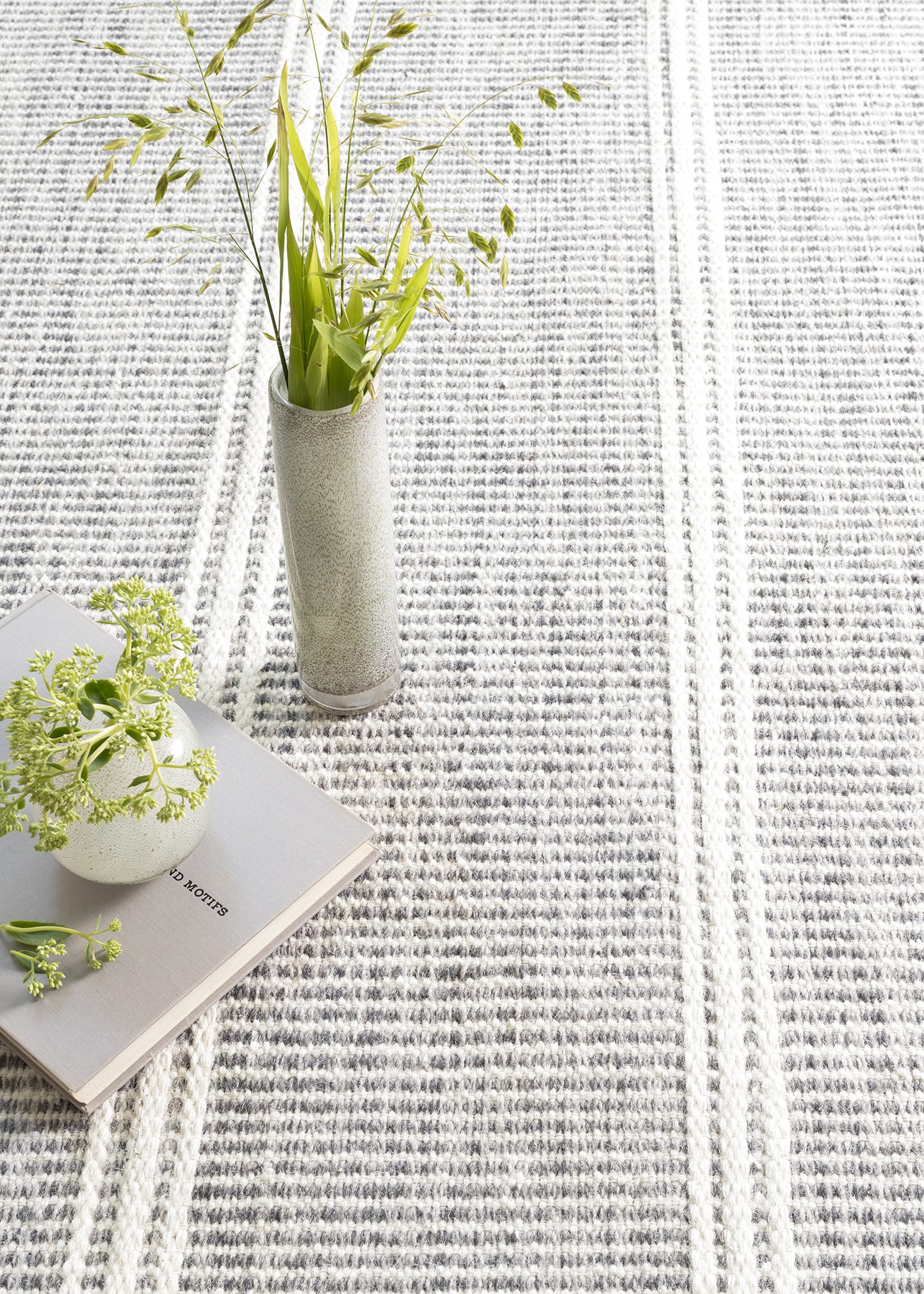 Malta Grey Handwoven Rug, 9' x 12'