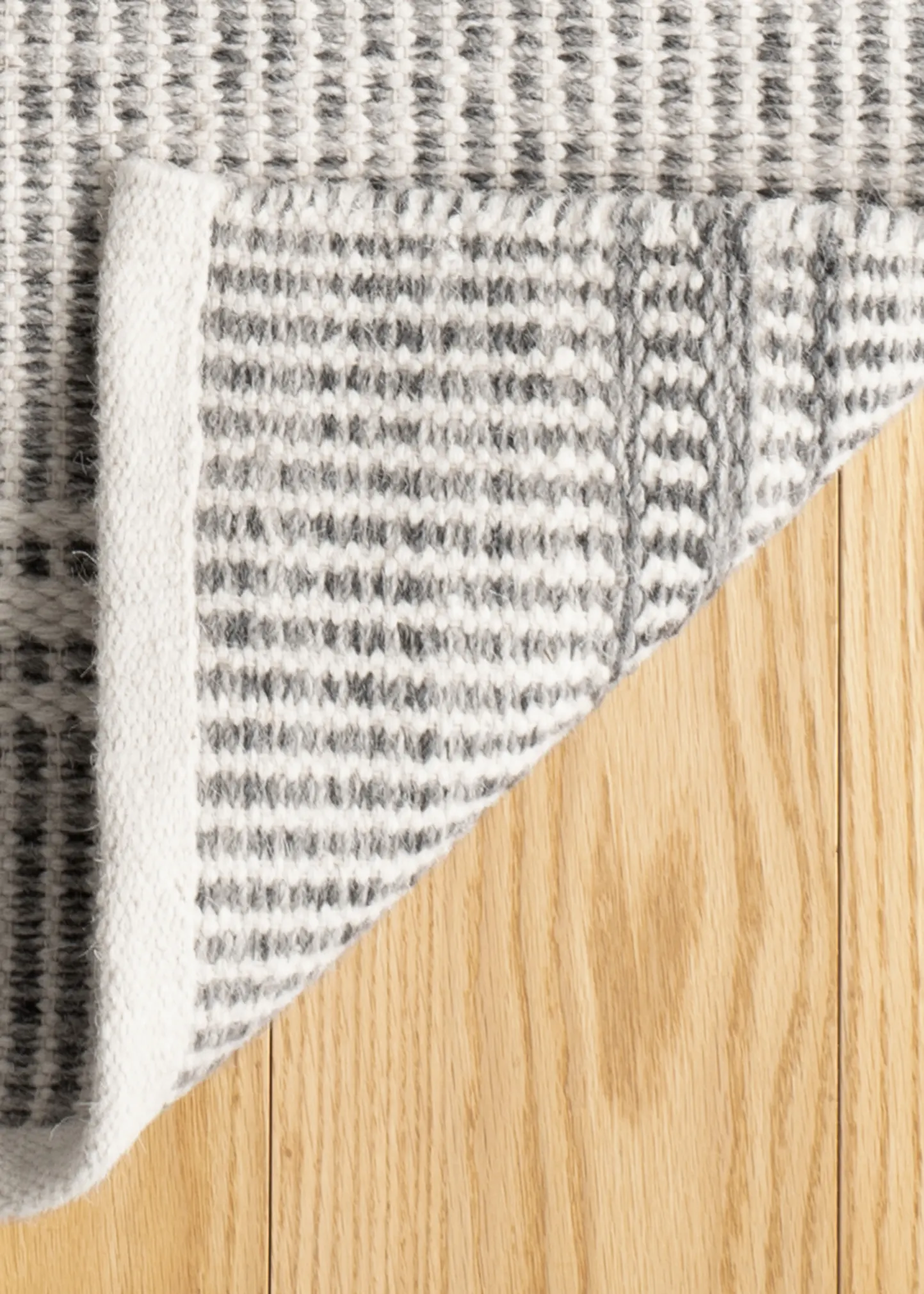 Malta Grey Handwoven Rug, 9' x 12'