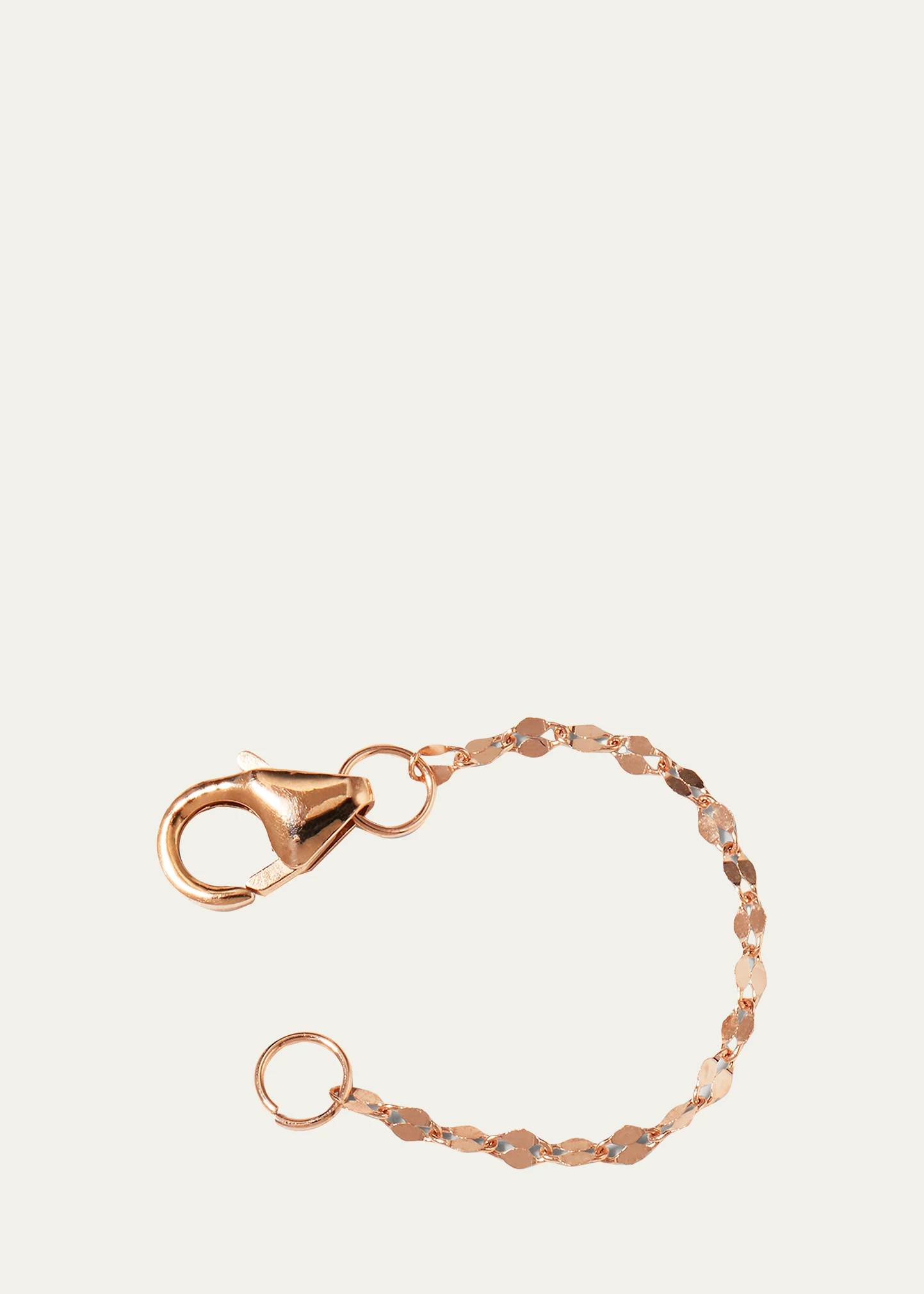 14K Rose Gold Necklace Extender, 2\"L