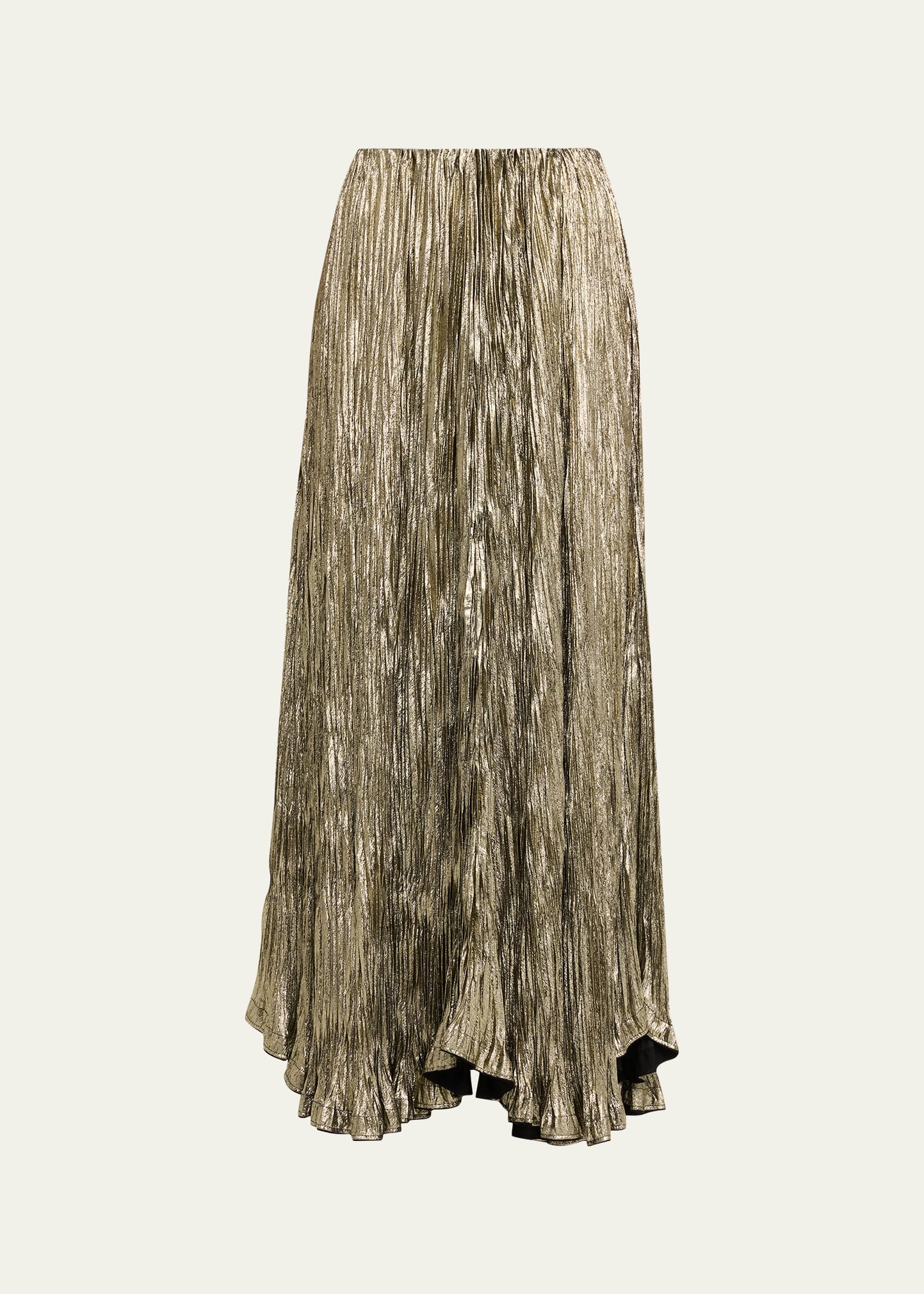Elsa Pleated Maxi Skirt