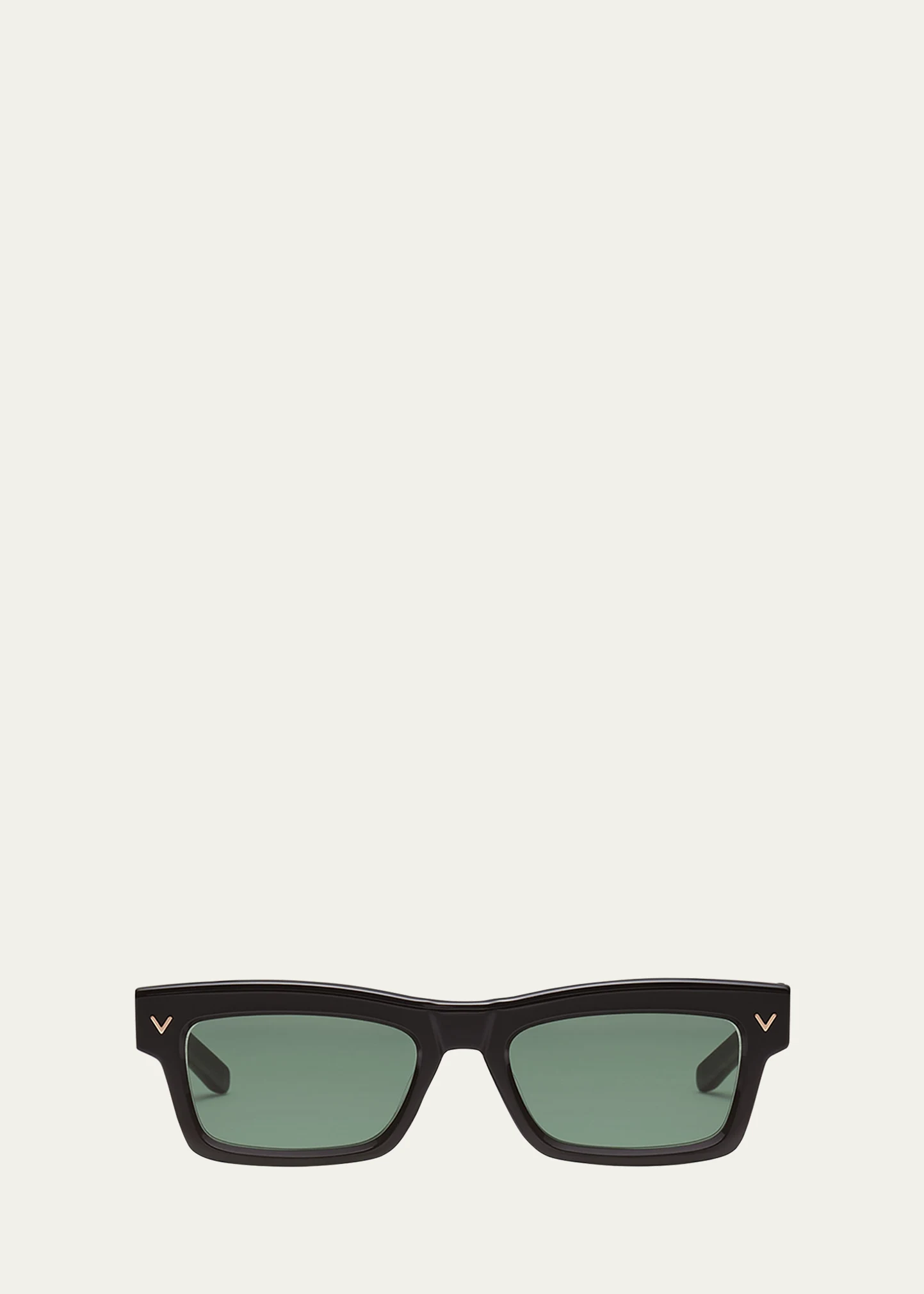 Rectangle Acetate Sunglasses
