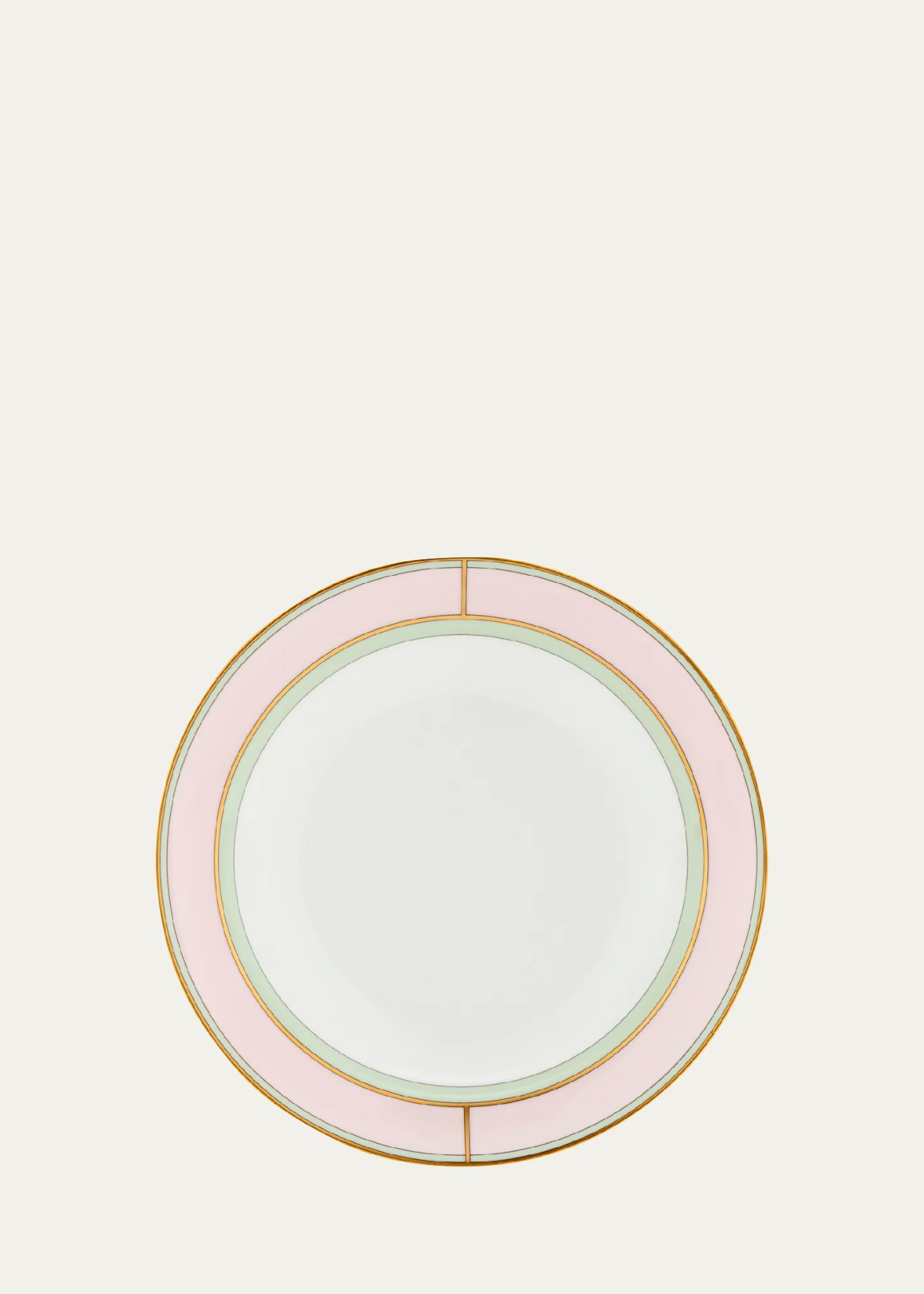 Diva Colonna Soup Plate, Rosa