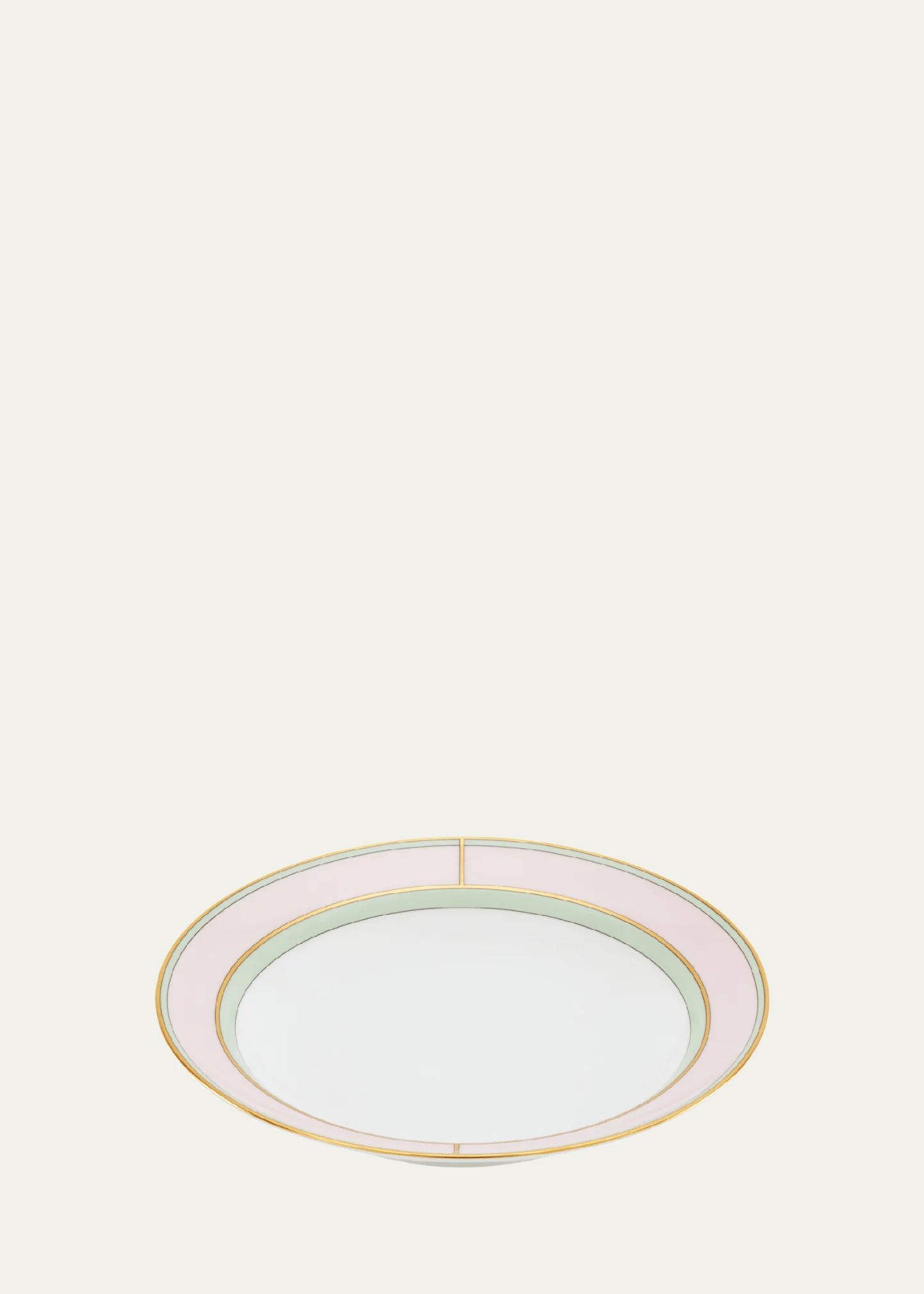 Diva Colonna Soup Plate, Rosa