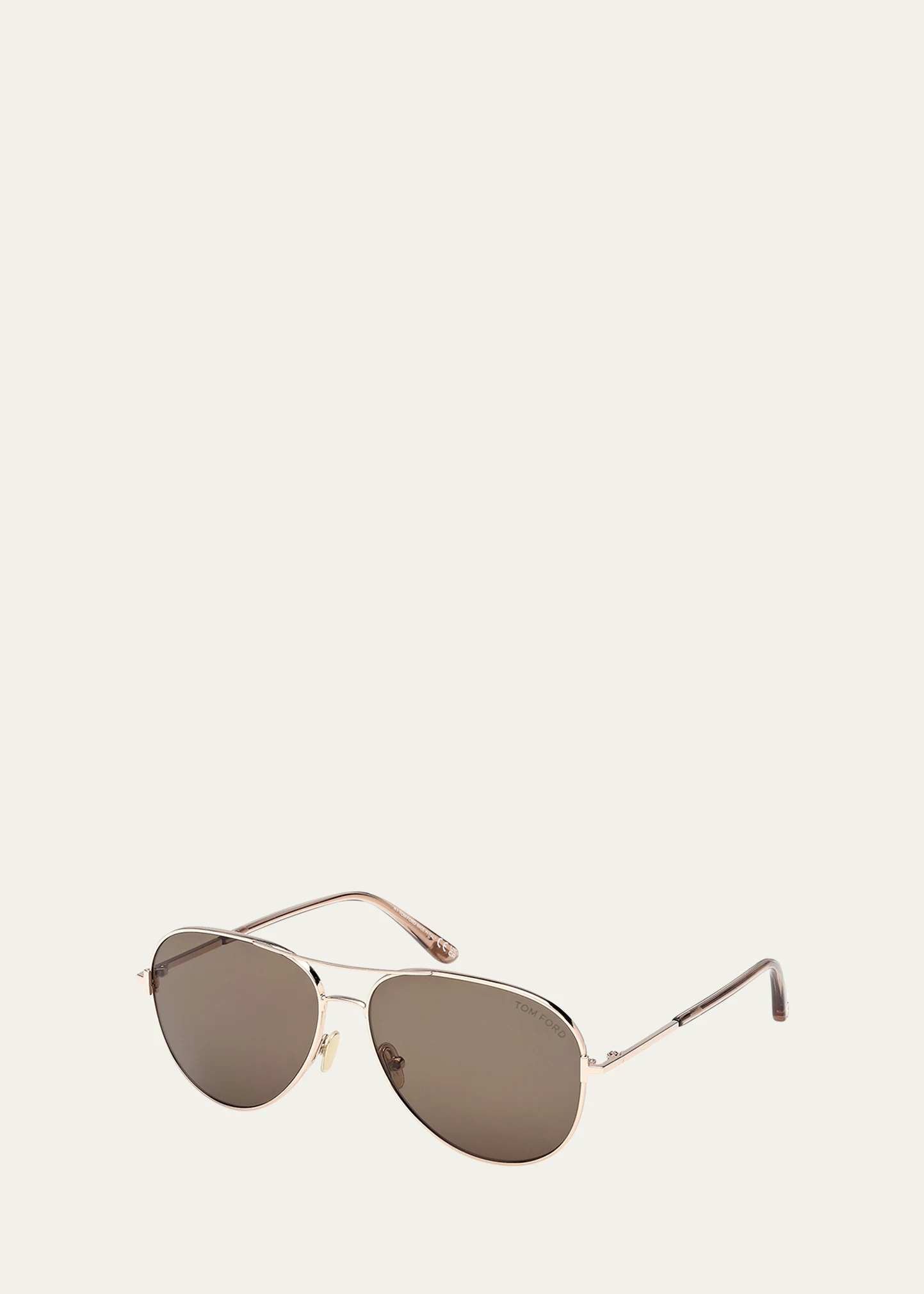 Clark Metal Aviator Sunglasses