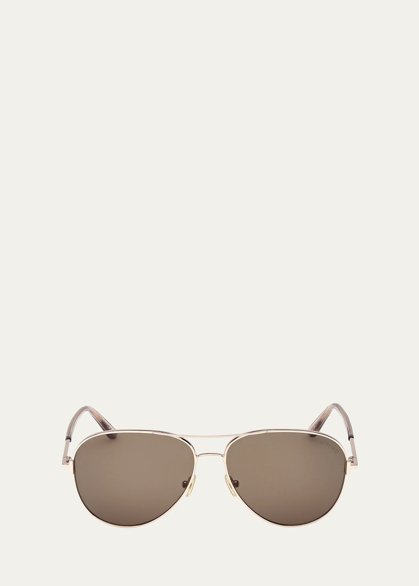 Clark Metal Aviator Sunglasses