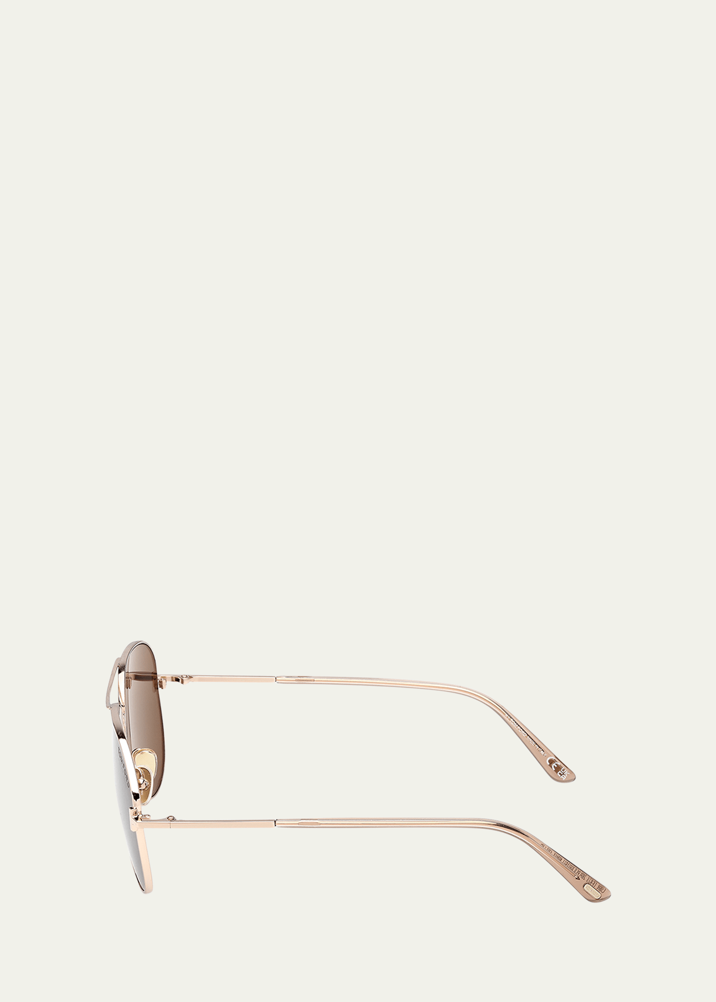 Clark Metal Aviator Sunglasses