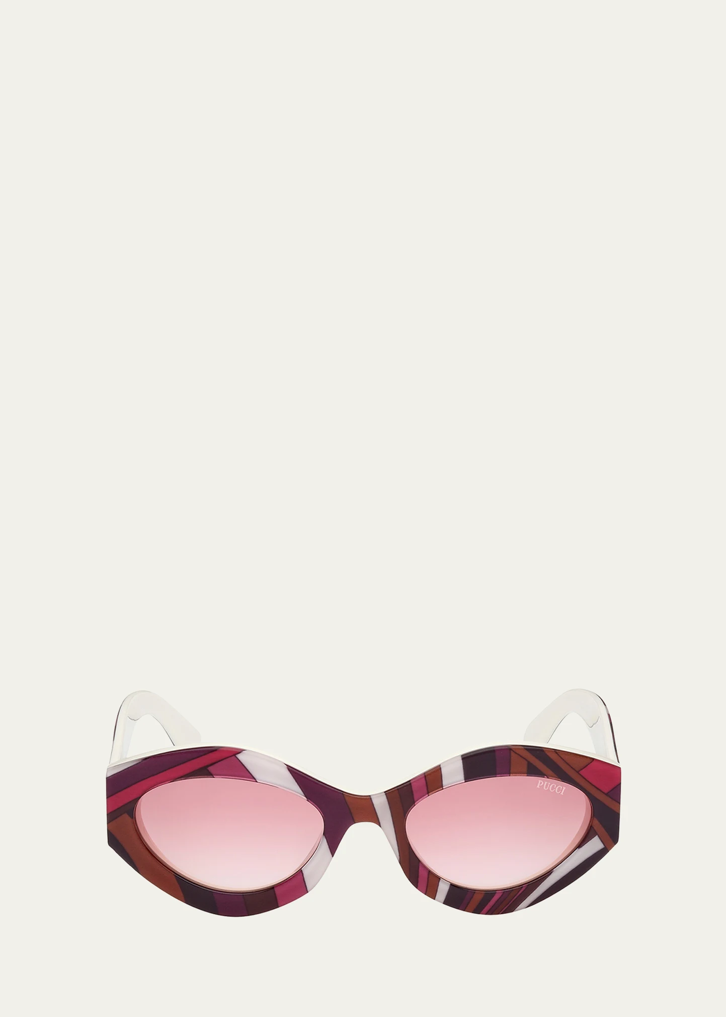 Cat-Eye Acetate Sunglasses