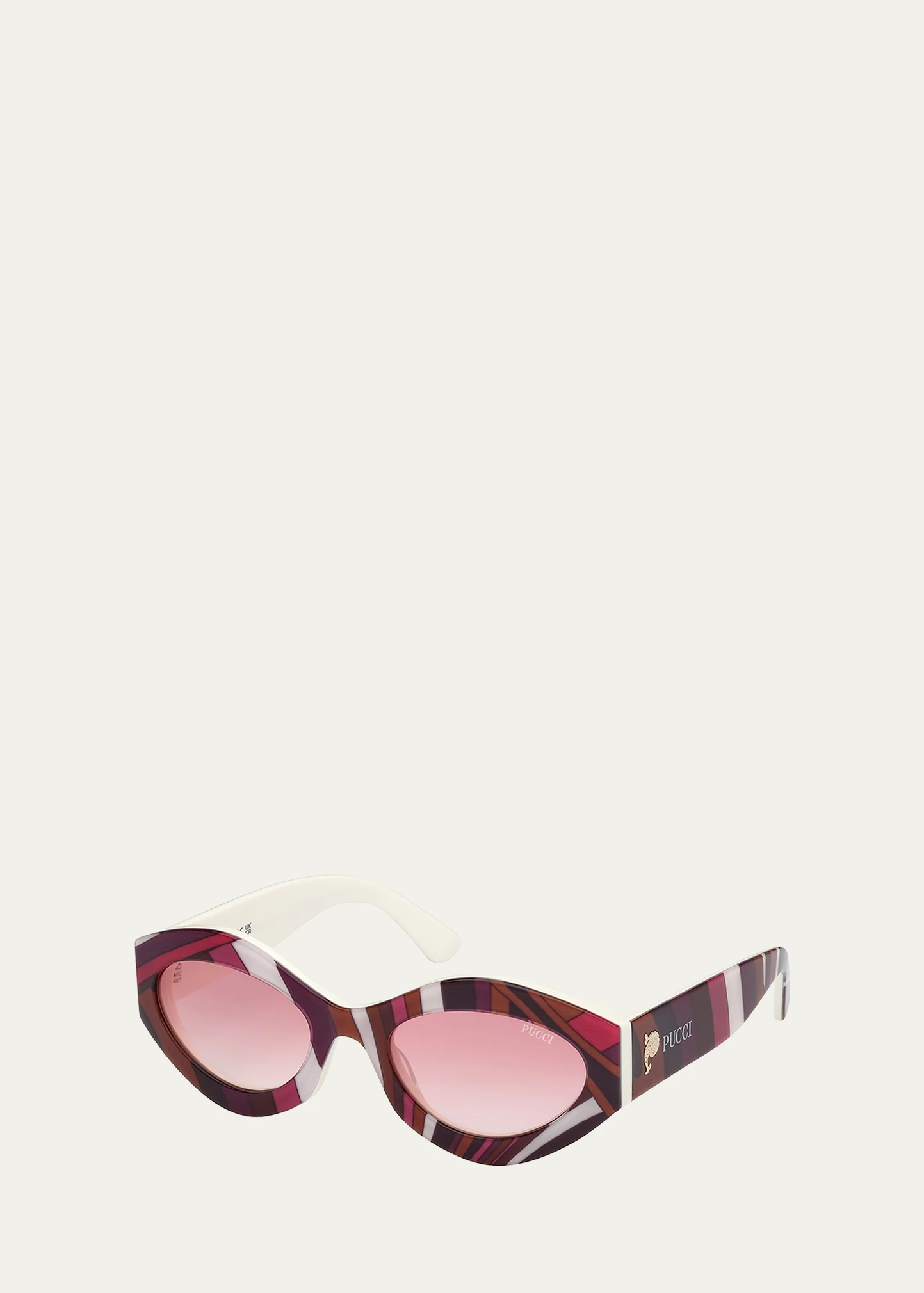 Cat-Eye Acetate Sunglasses