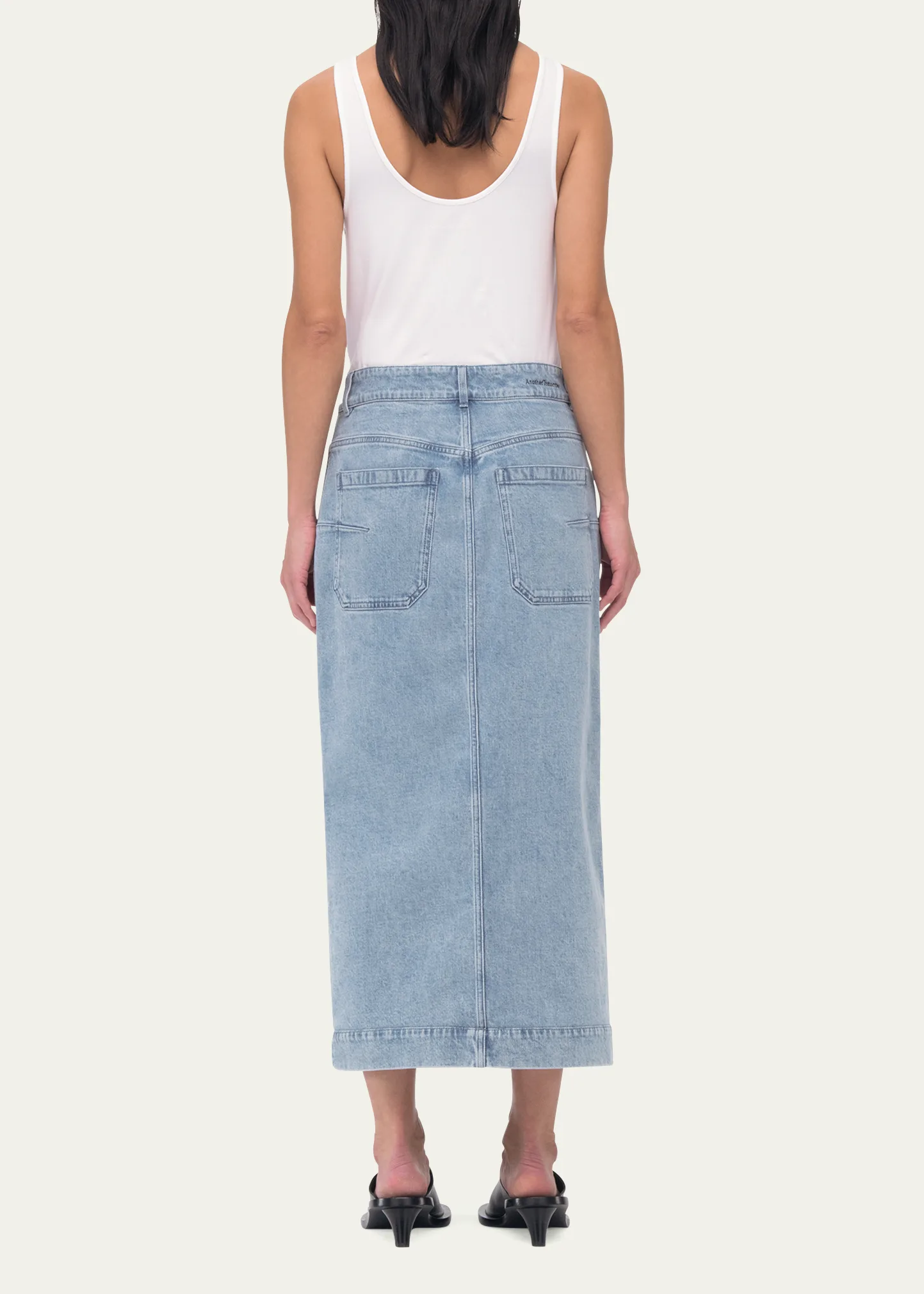 Denim Pencil Skirt 3 Denim Pencil Skirt