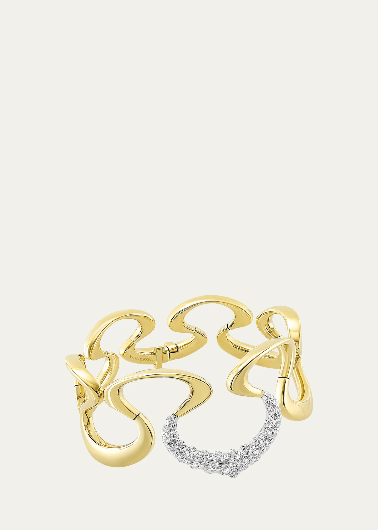 18k Yellow Gold Merveilles Bracelet with Diamonds 1 18k Yellow Gold Merveilles Bracelet with Diamonds
