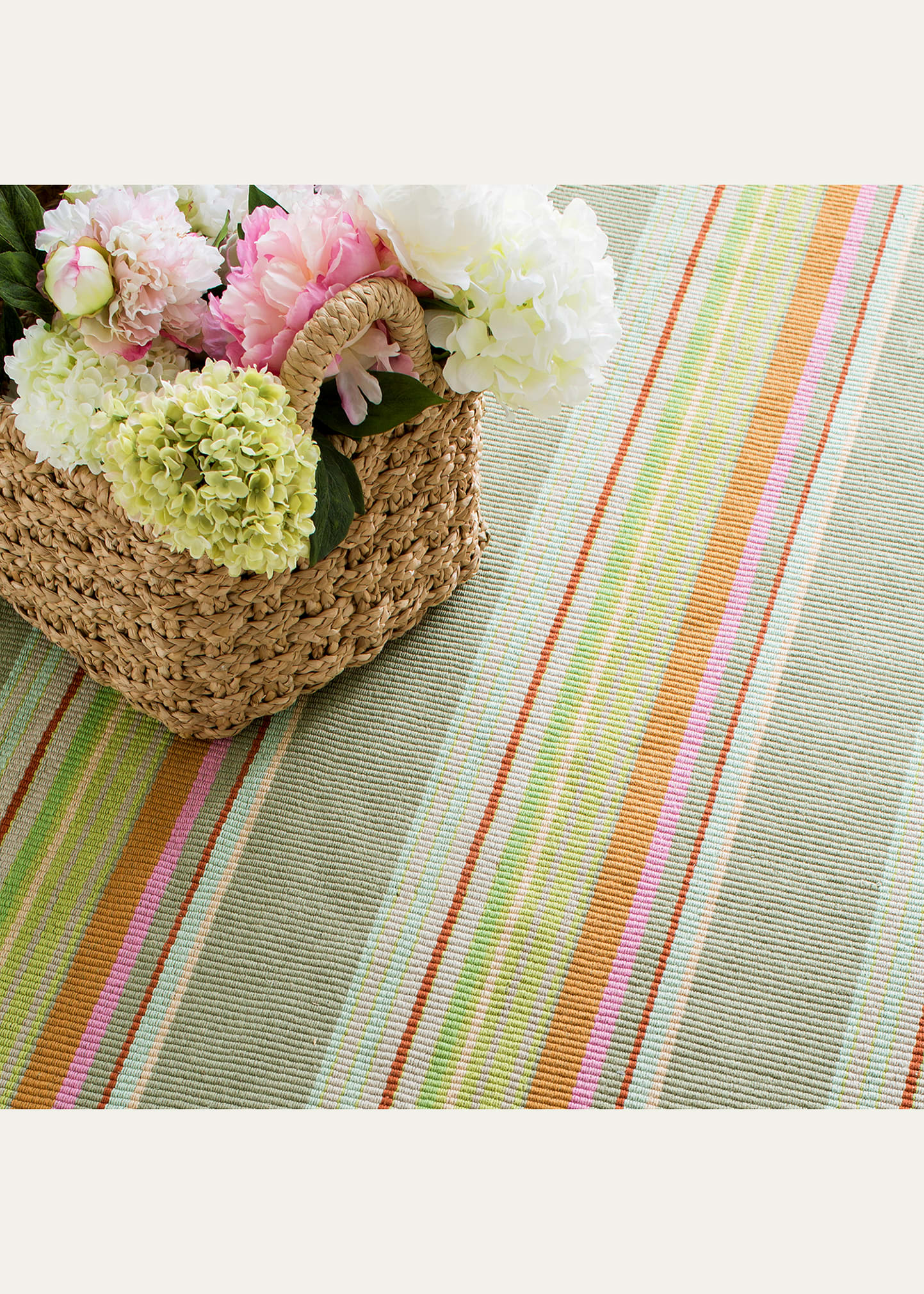 Stone Soup Handwoven Indoor/Outdoor Runner, 2'6\" x 20'
