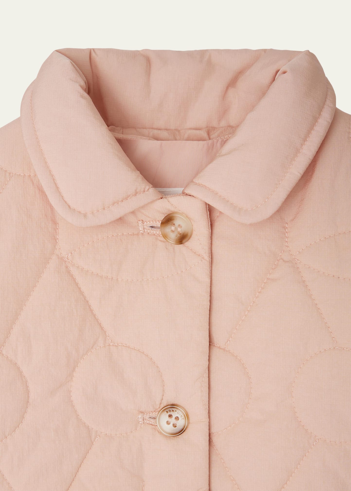 Girl's Juno Matelassé Jacket, Size 6M-3 6 Girl's Juno Matelassé Jacket, Size 6M-3