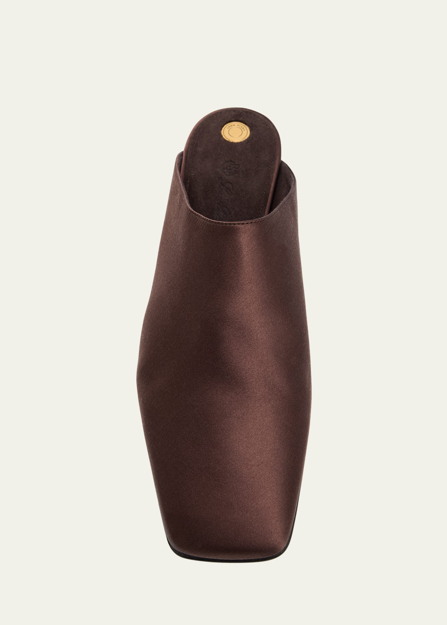 Alba Satin Ballerina Mules