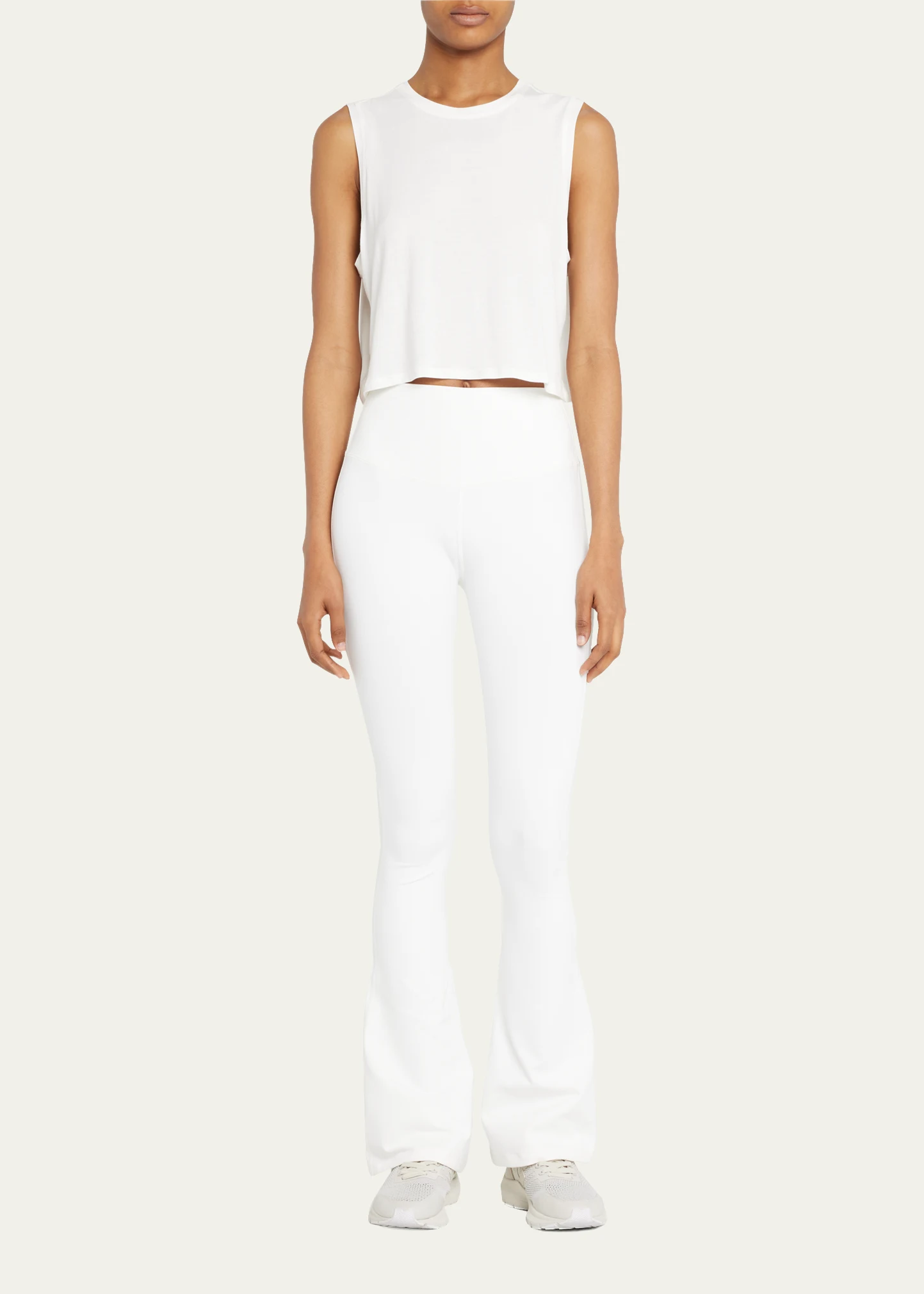 Sienna Cropped Jersey Tank