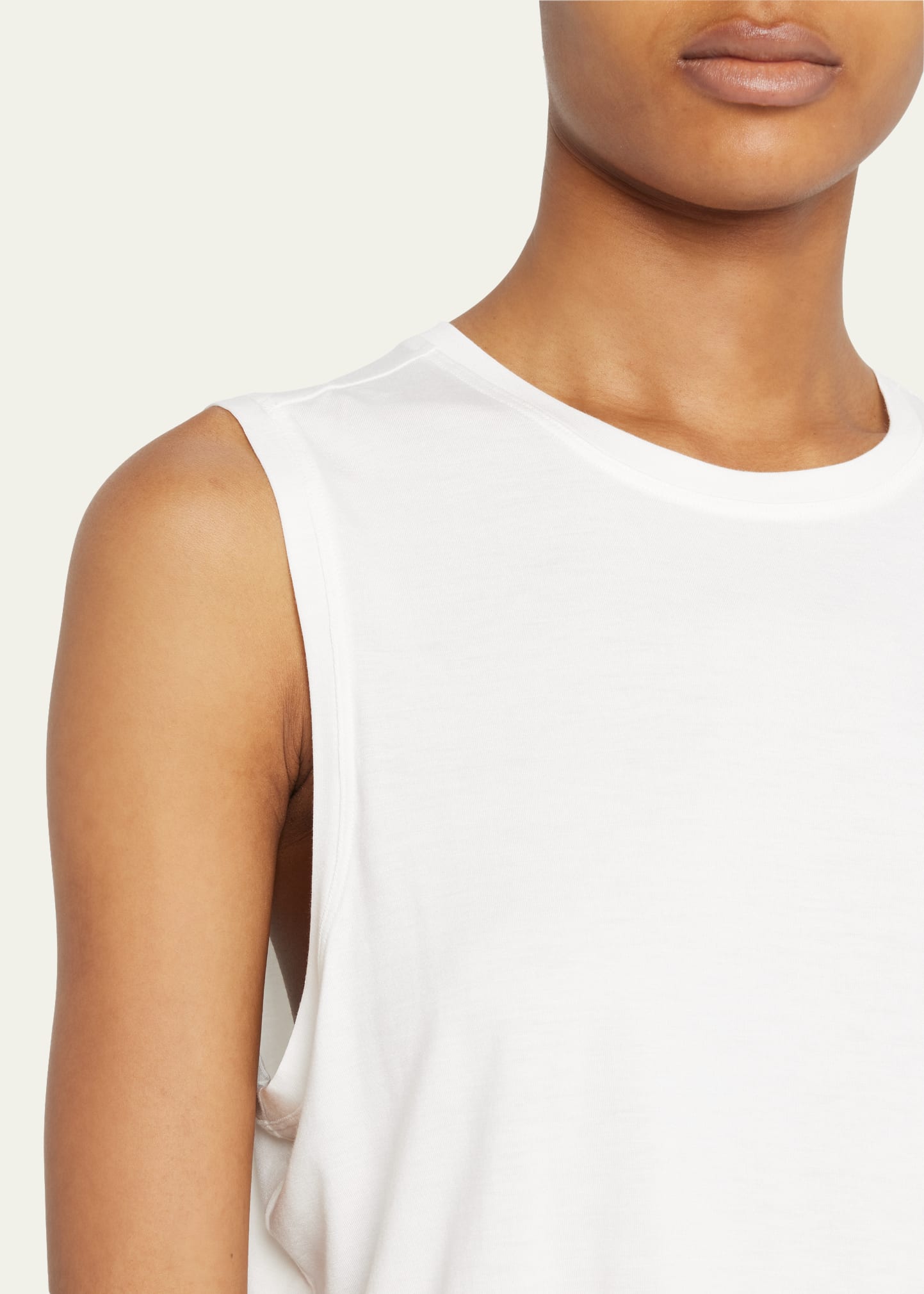Sienna Cropped Jersey Tank
