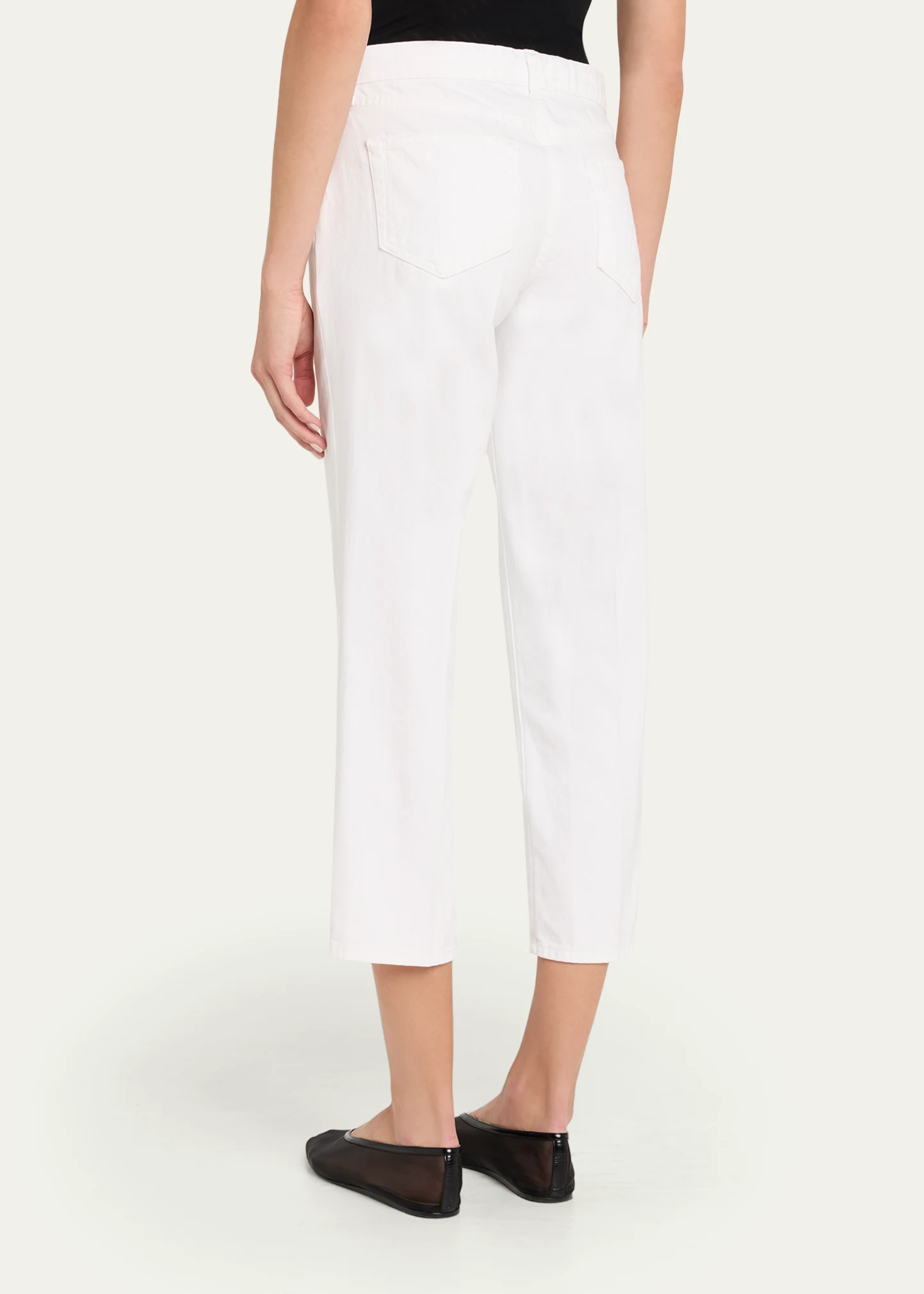 Blaine Low-Rise Crop Straight Jeans