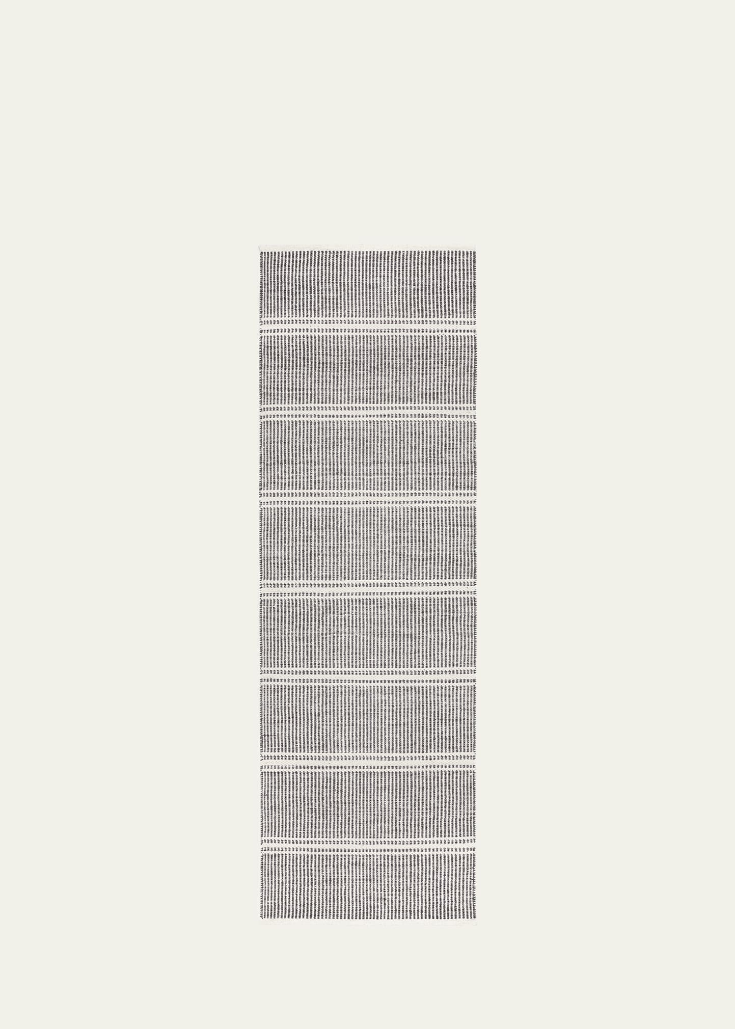 Malta Grey Handwoven Rug, 10' x 14'