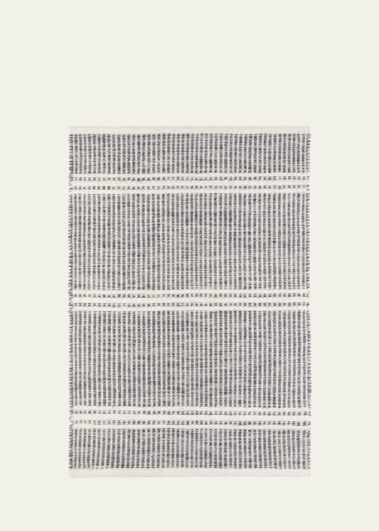 Malta Grey Handwoven Rug, 10' x 14'