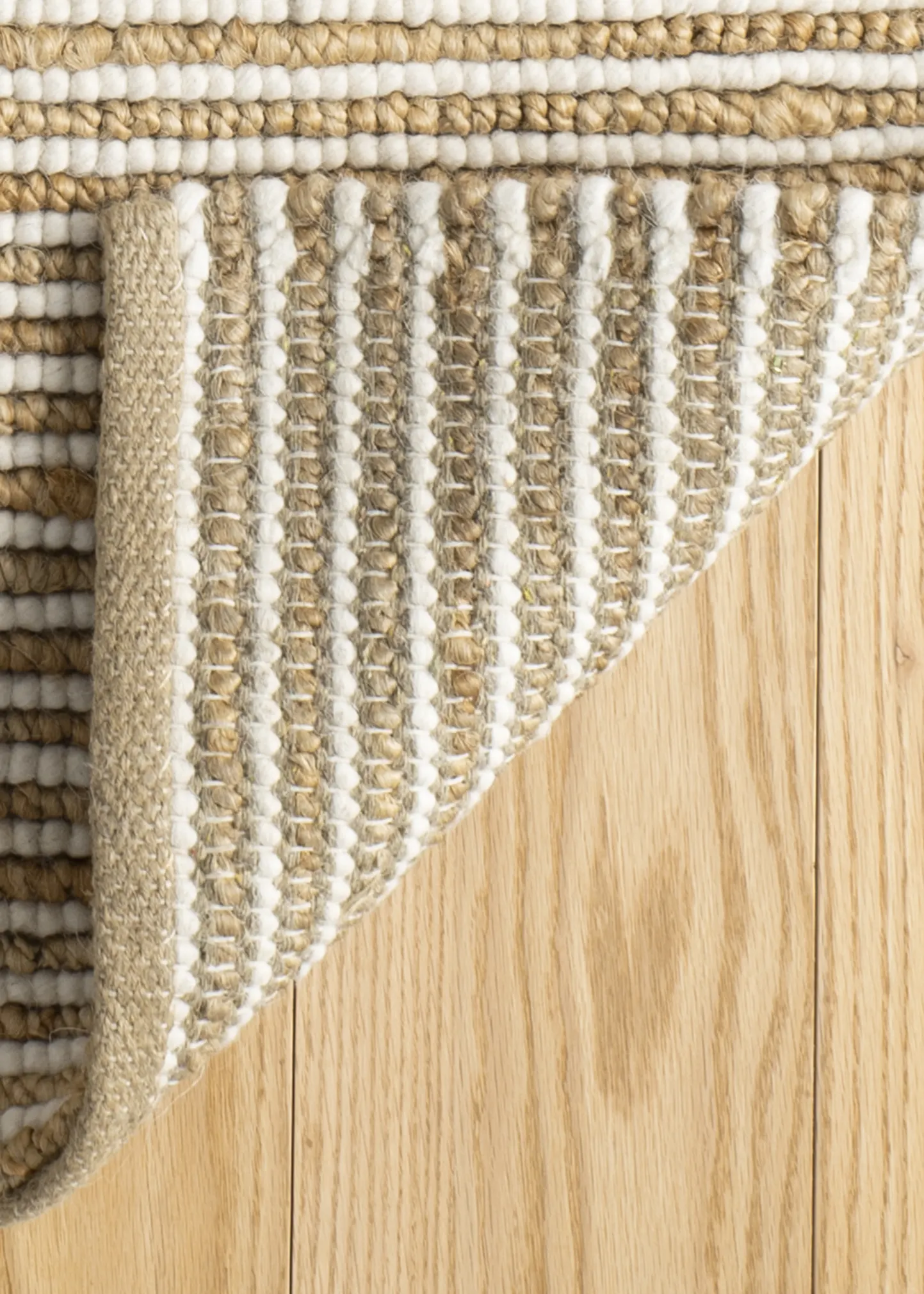 Twiggy Natural Handwoven Rug, 6' x 9'
