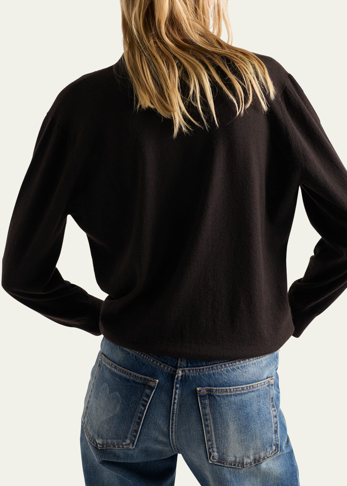 Superfine Cashmere V-Neck Cardigan 6 Superfine Cashmere V-Neck Cardigan
