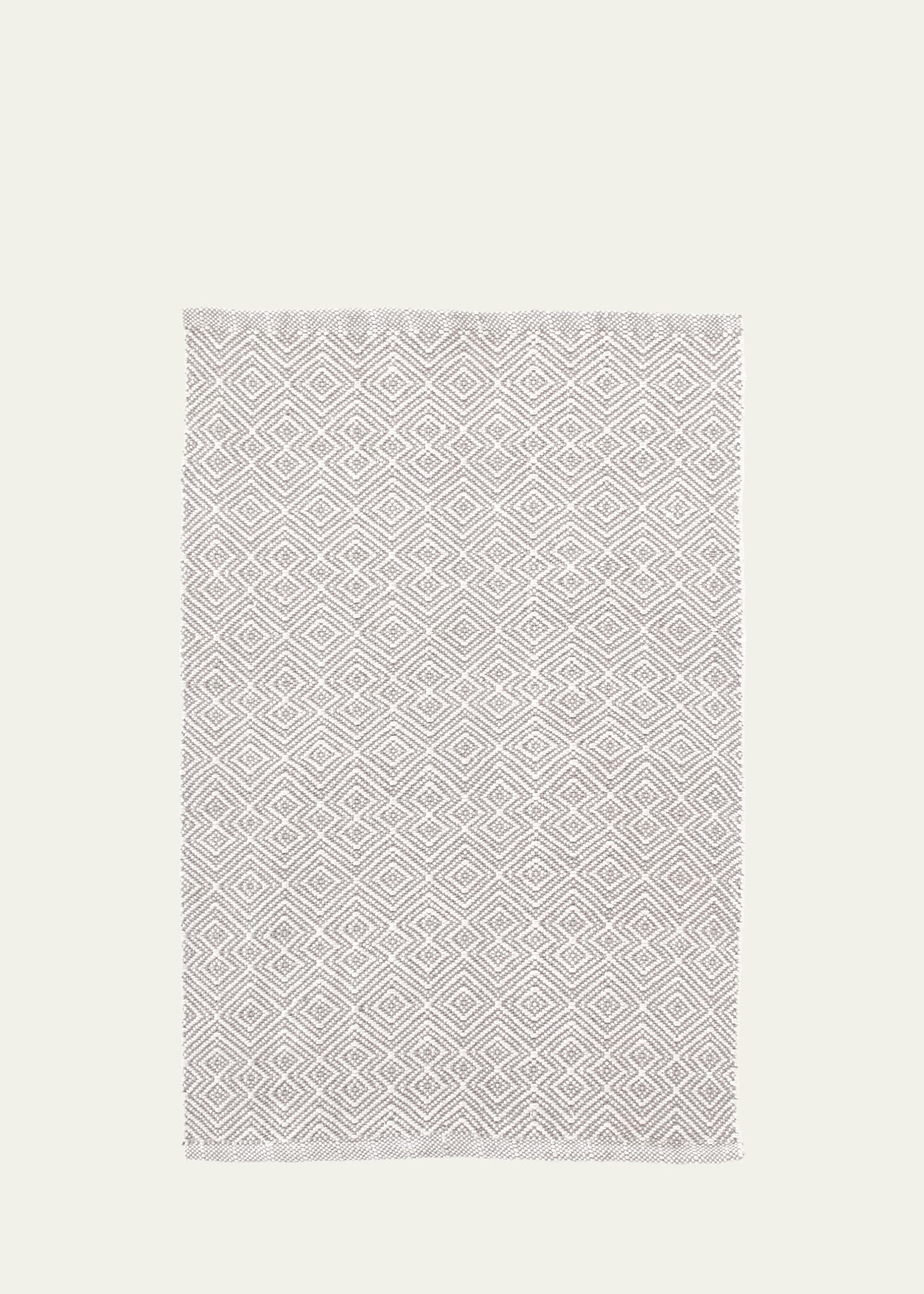 Annabelle Grey Handwoven Indoor/Outdoor Rug, 6' x 9'